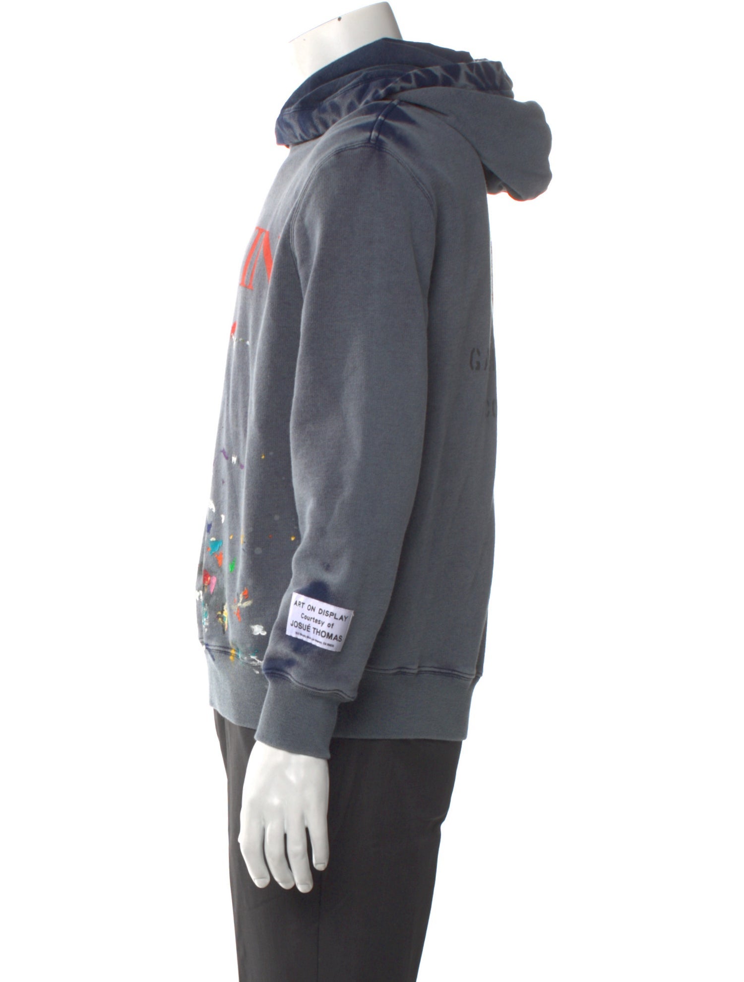 Lanvin x Gallery Dept. Graphic Print Crew Neck Hoodie