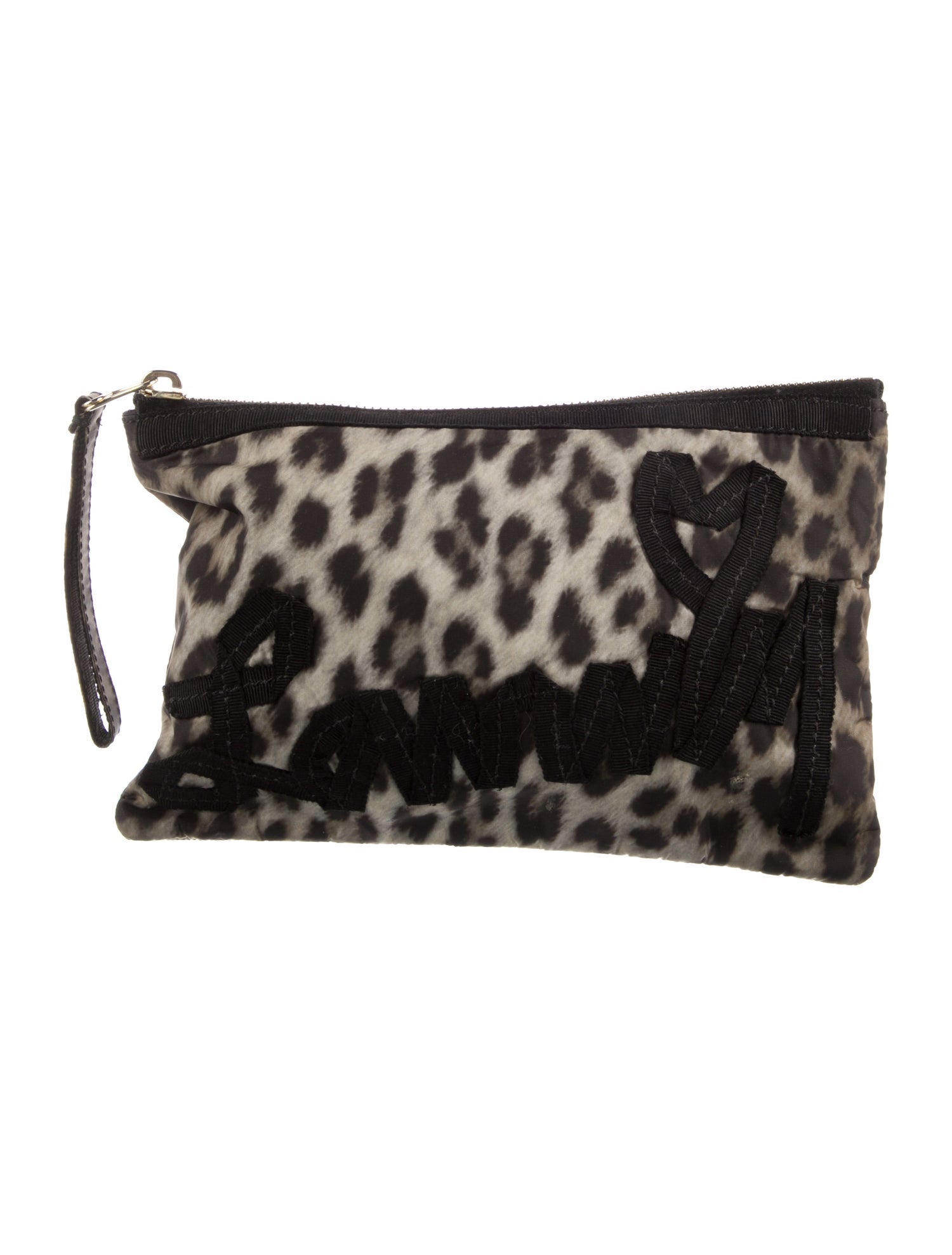 Lanvin Patterned Cosmetic Bag