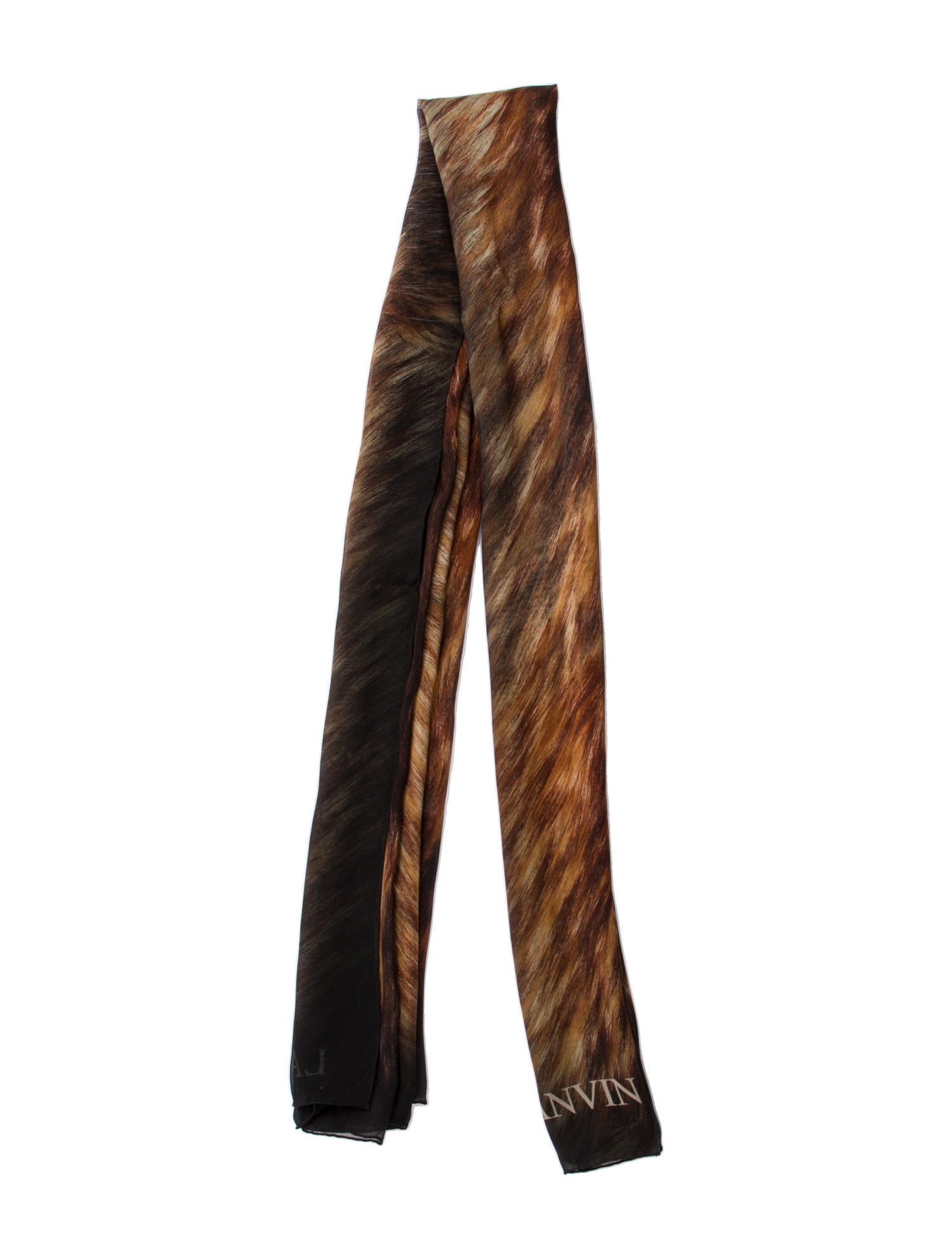 Lanvin Striped Scarf