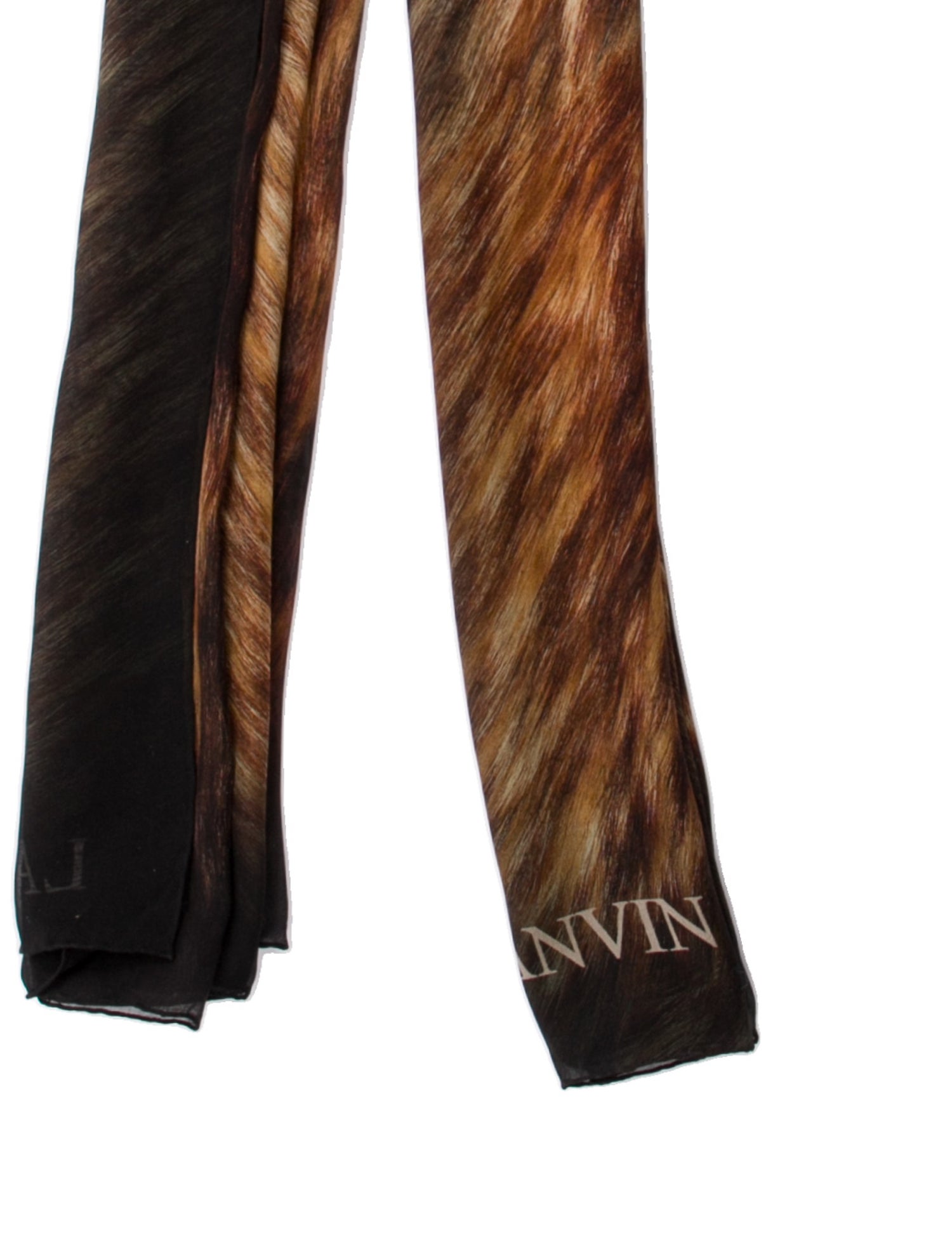 Lanvin Striped Scarf