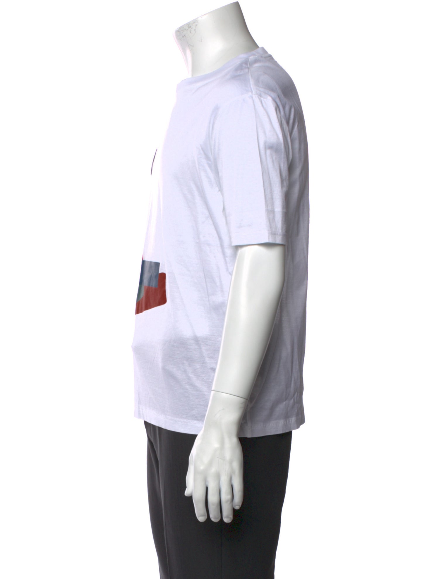 Lanvin Graphic Print Crew Neck T-Shirt