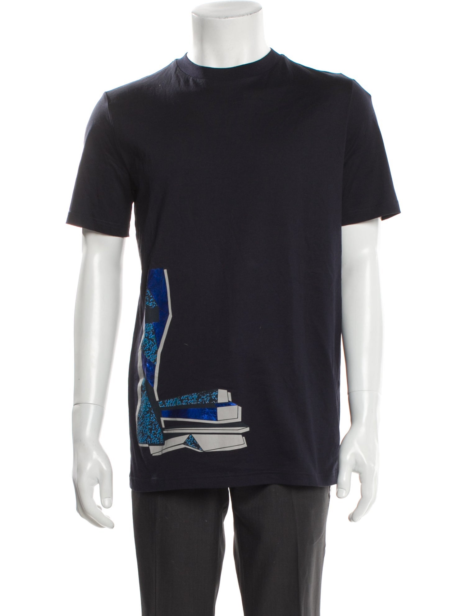 Lanvin Graphic Print Crew Neck T-Shirt w/ Tags