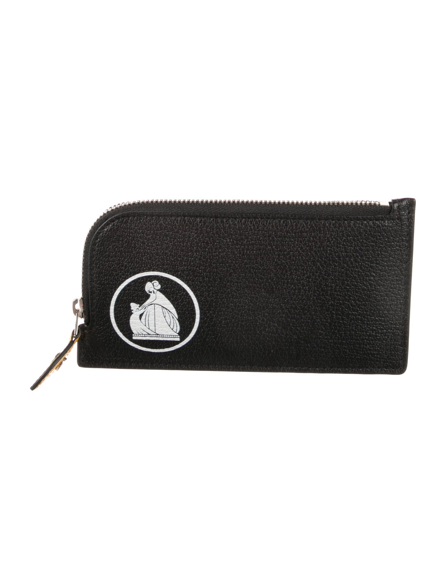 Lanvin Signature Logo Leather Wristlet