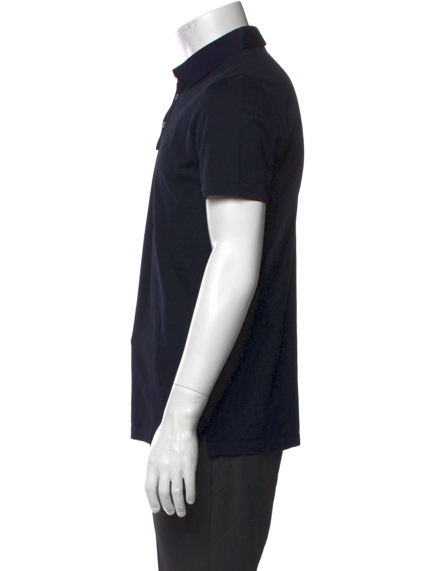 Lanvin Collar Short Sleeve Polo Shirt