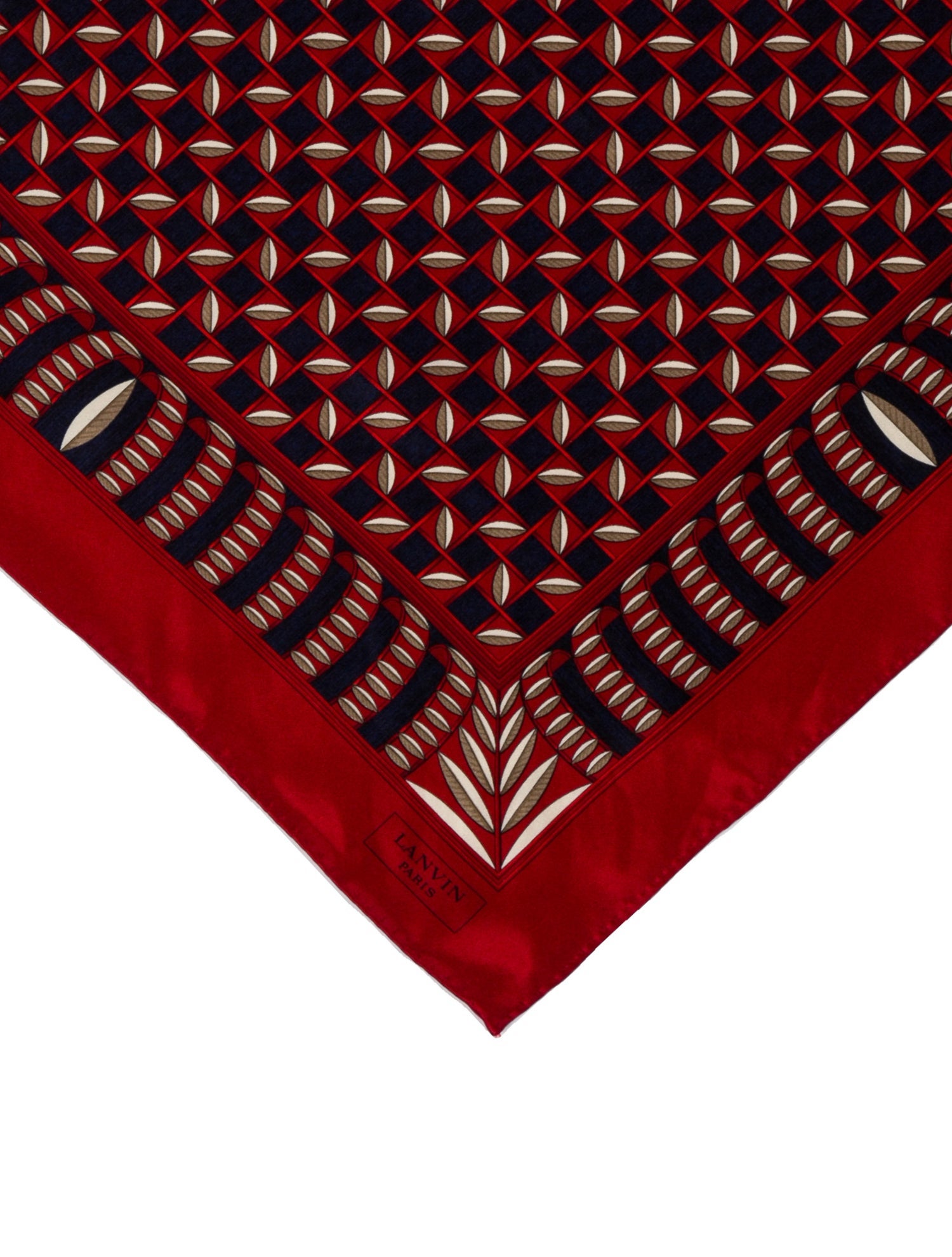 Lanvin Silk Printed Scarf