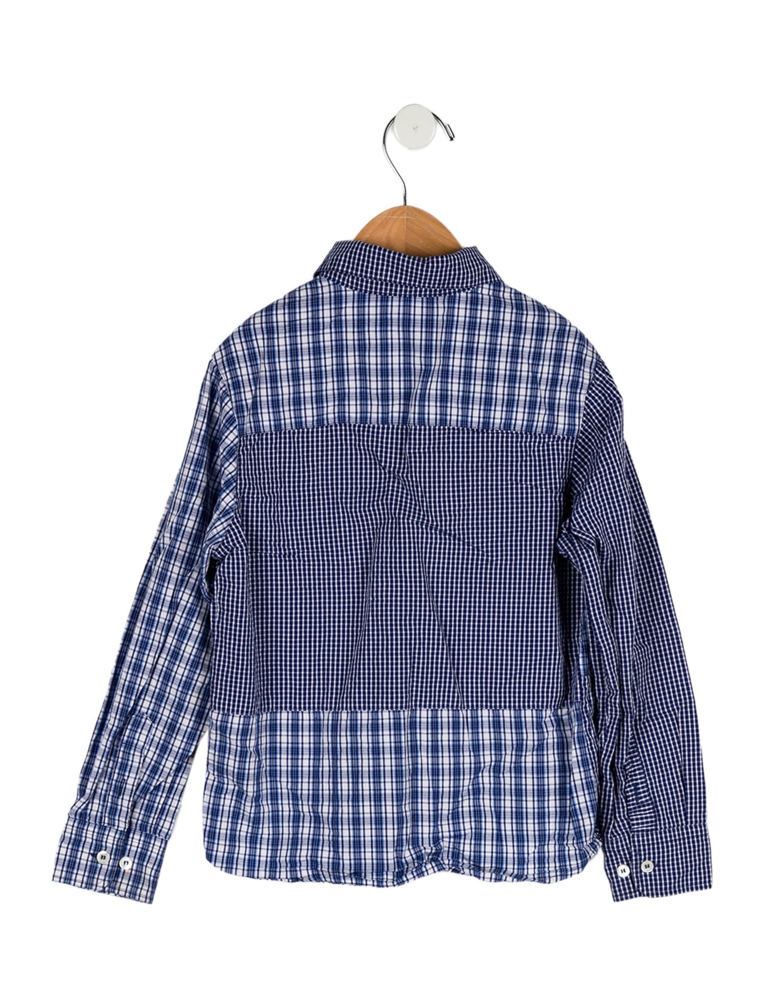 Lanvin Boys' Plaid Shirt