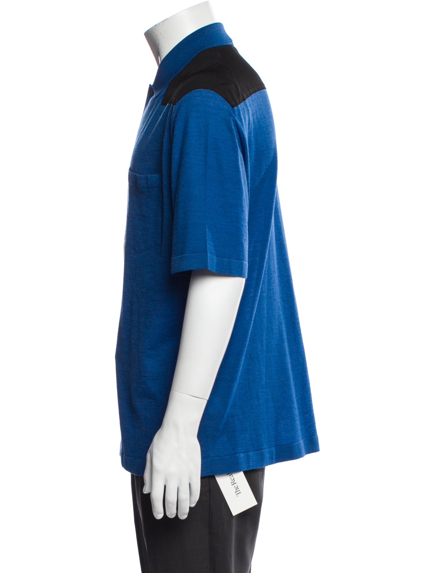 Lanvin Wool Short Sleeve Shirt