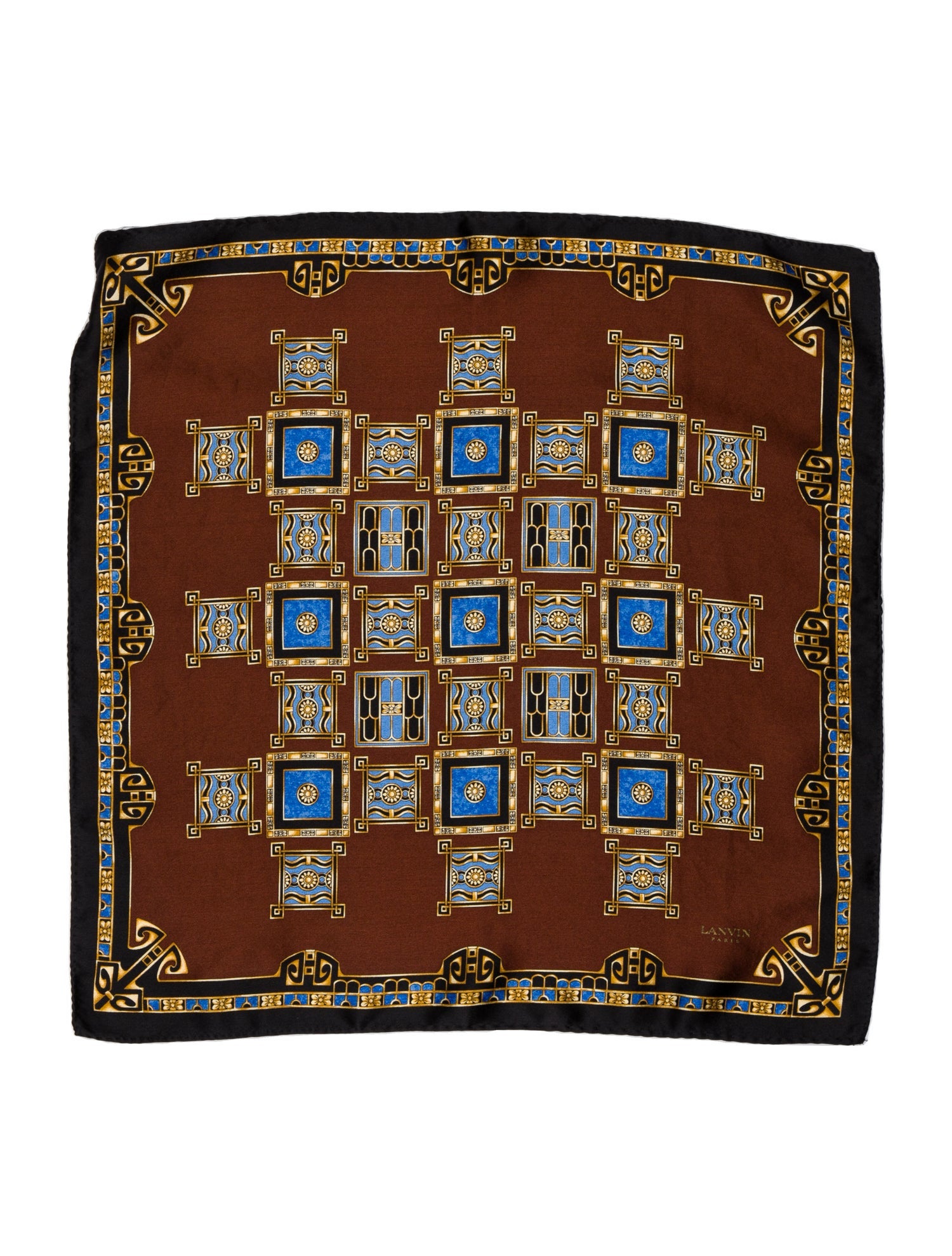 Lanvin Silk Printed Scarf