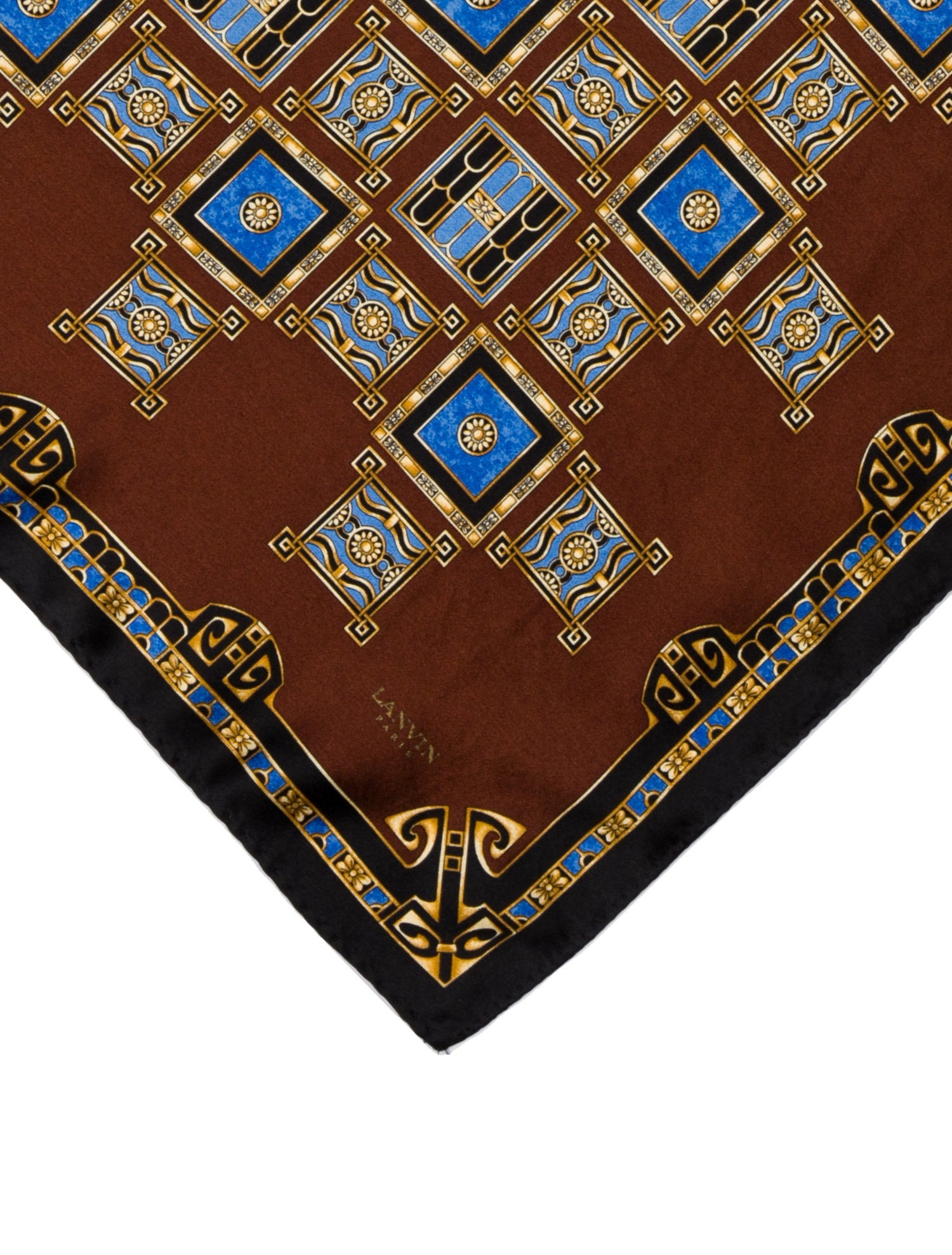 Lanvin Silk Printed Scarf