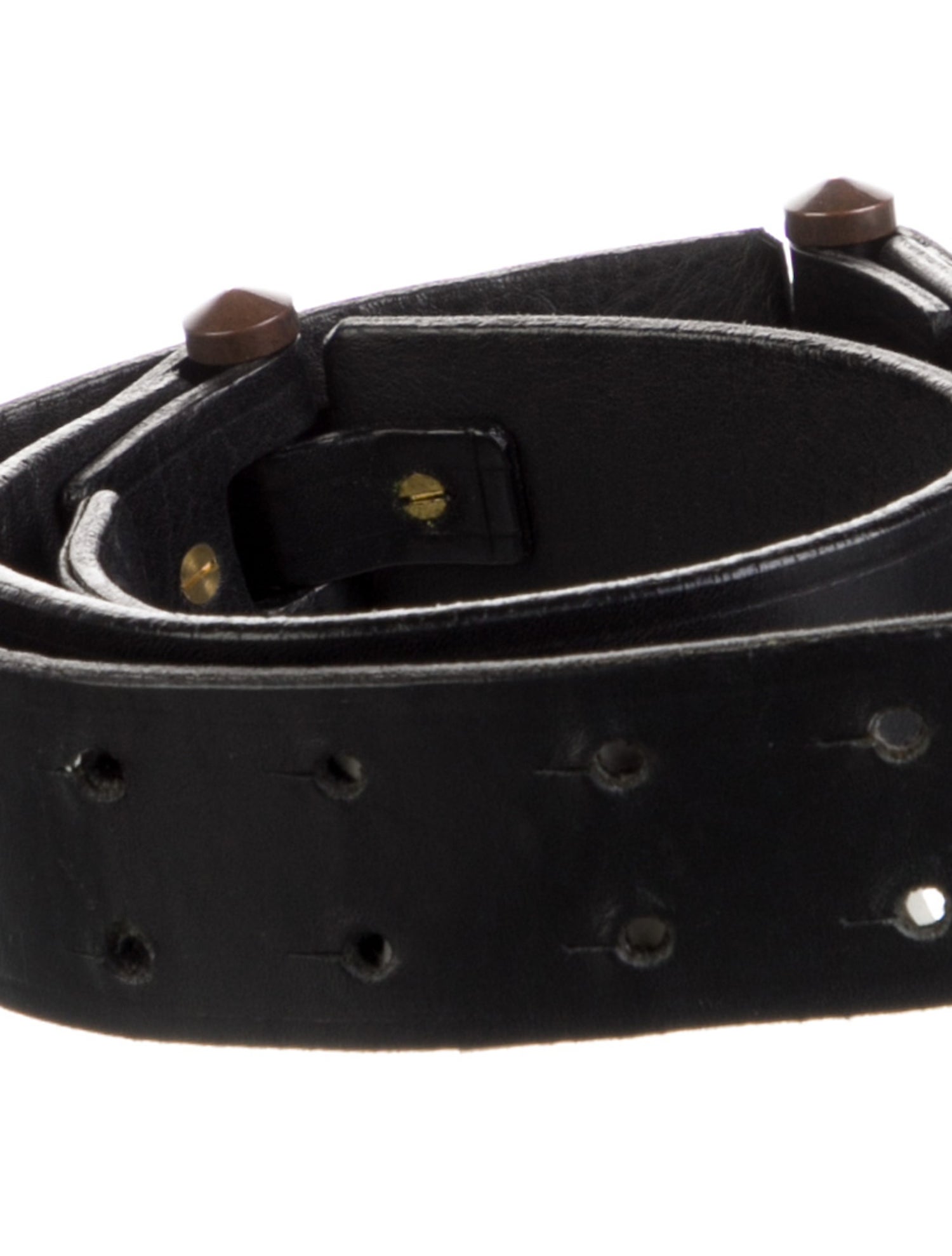 Lanvin Skinny Leather Waist Belt