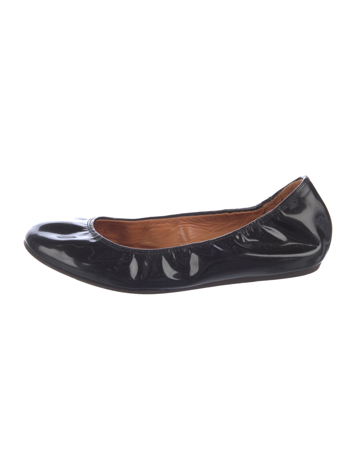 Lanvin Patent Leather Ballet Flats