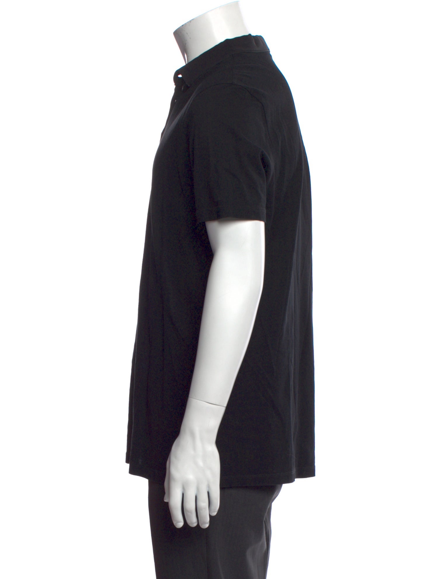 Lanvin Crew Neck Short Sleeve Polo Shirt