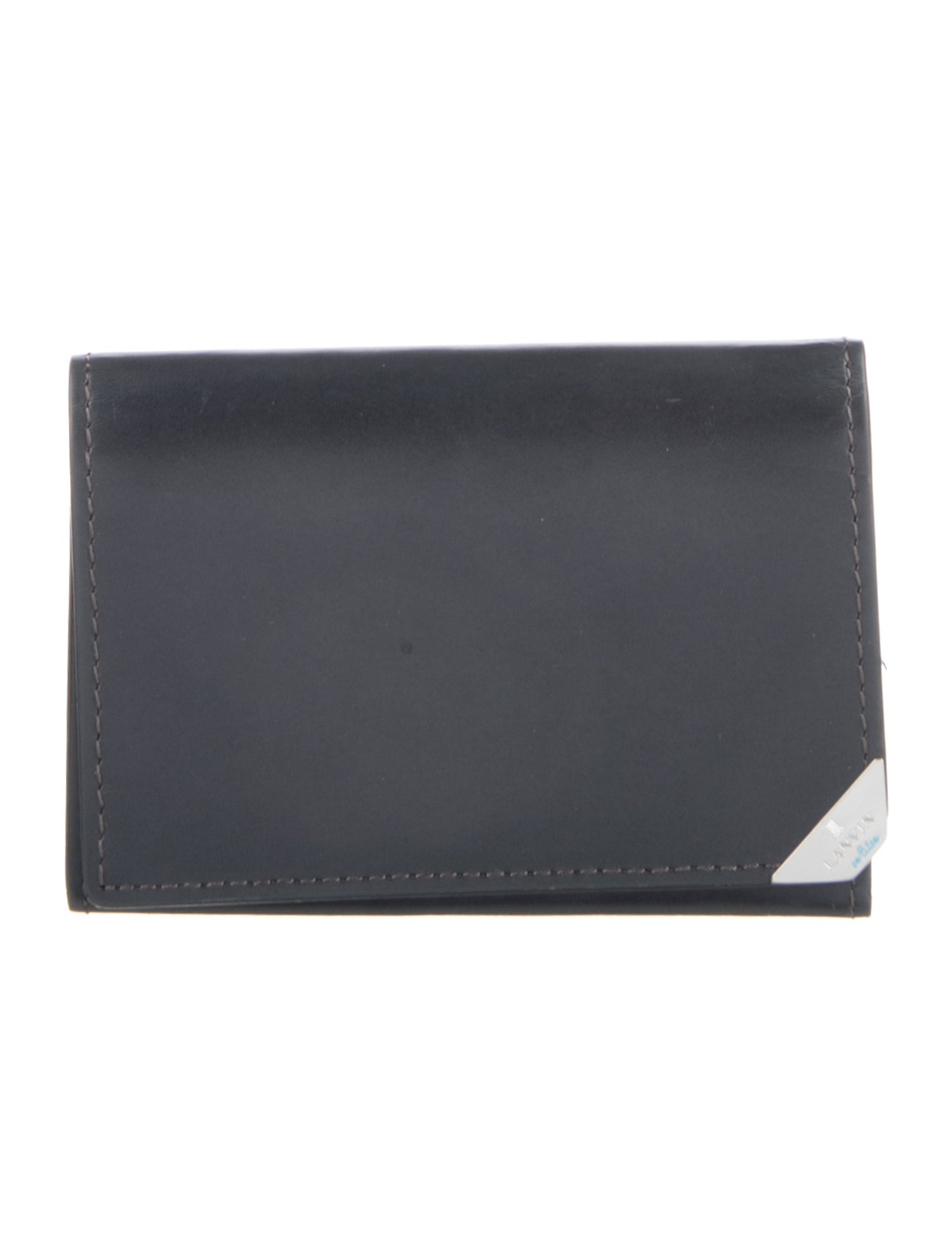 Lanvin Leather Printed Card Holder