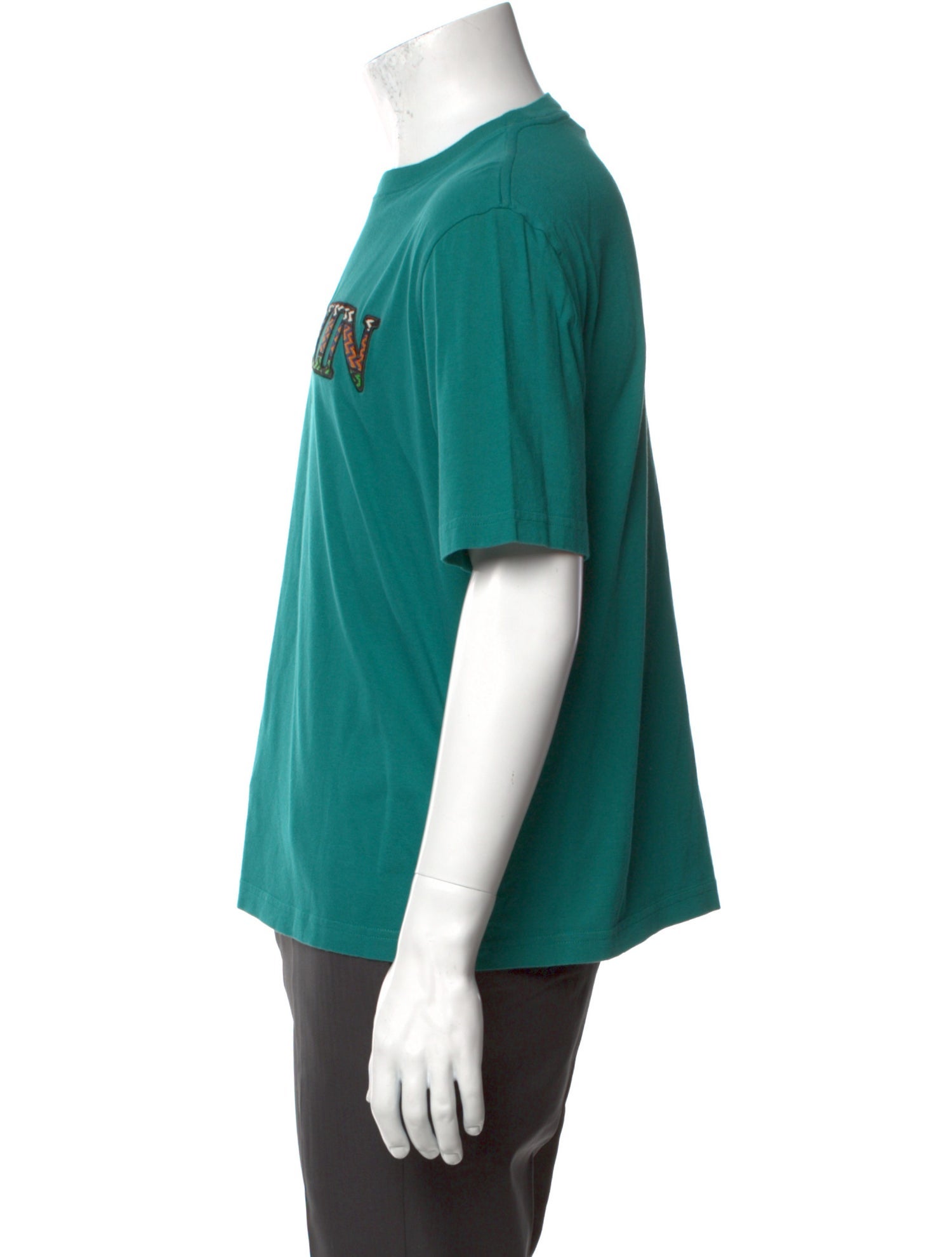 Lanvin Graphic Print Crew Neck T-Shirt