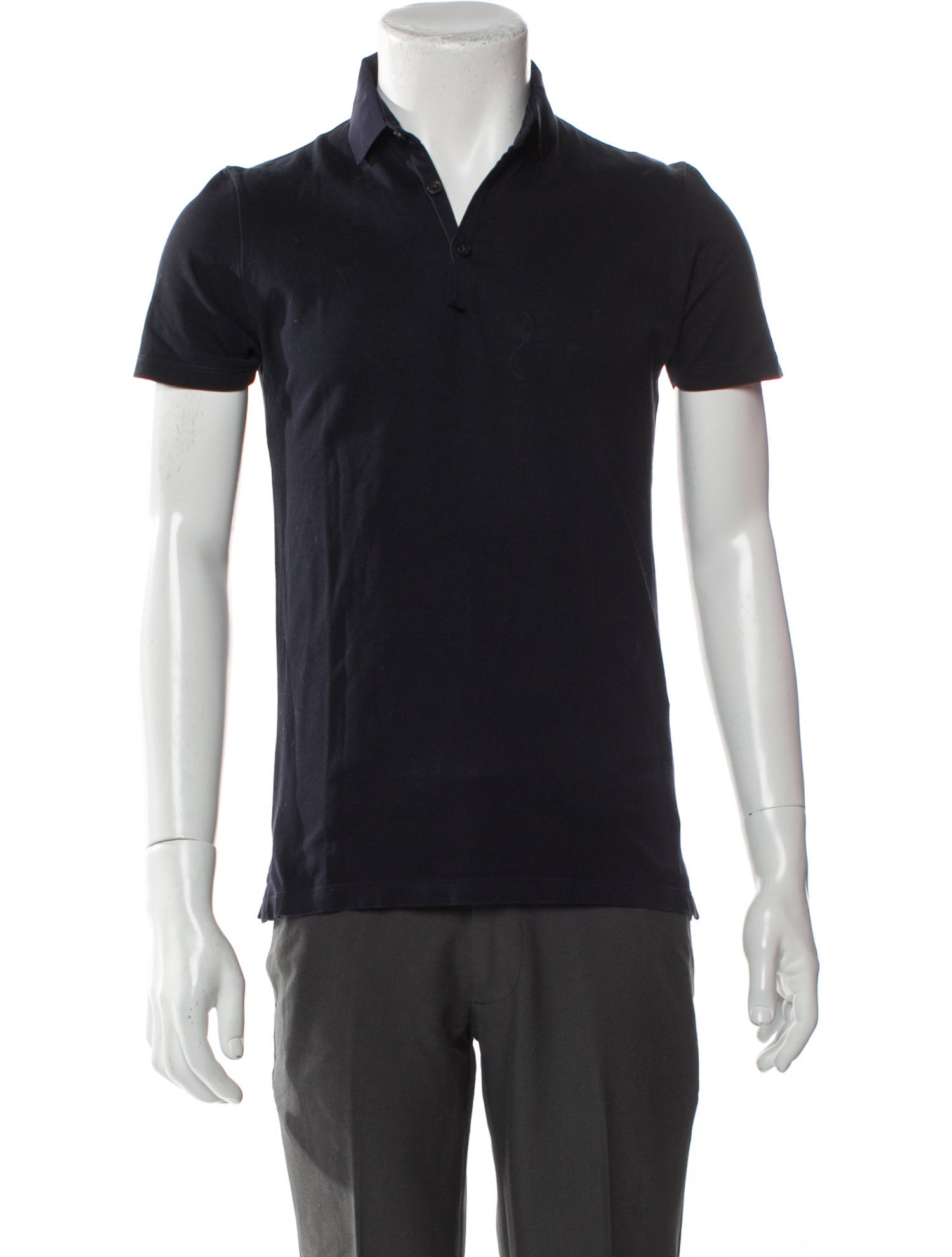Lanvin Collar Short Sleeve Polo Shirt