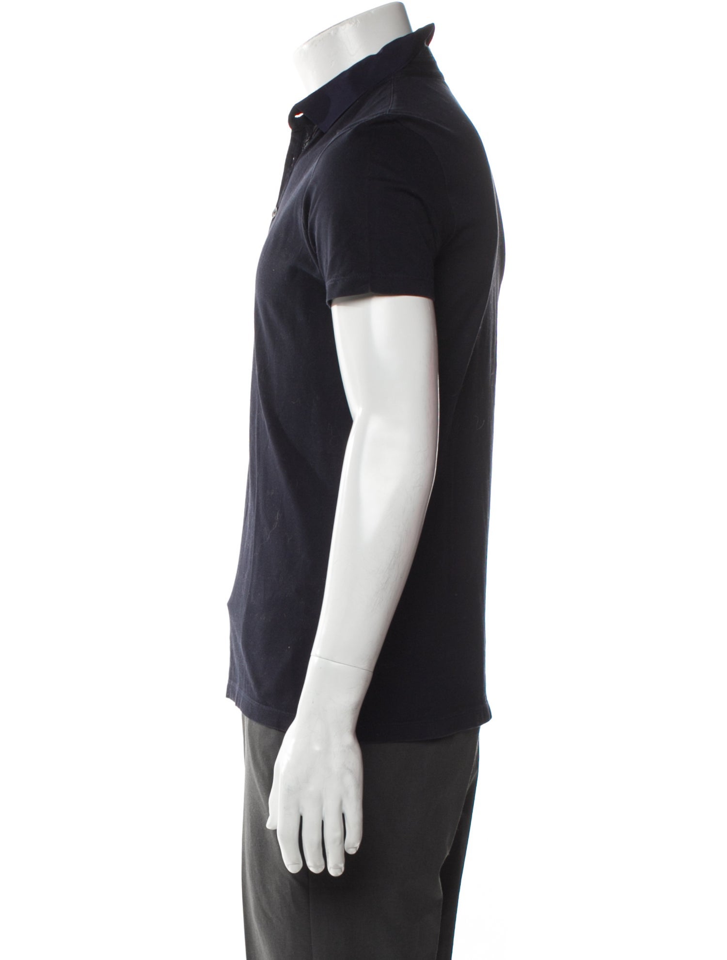 Lanvin Collar Short Sleeve Polo Shirt