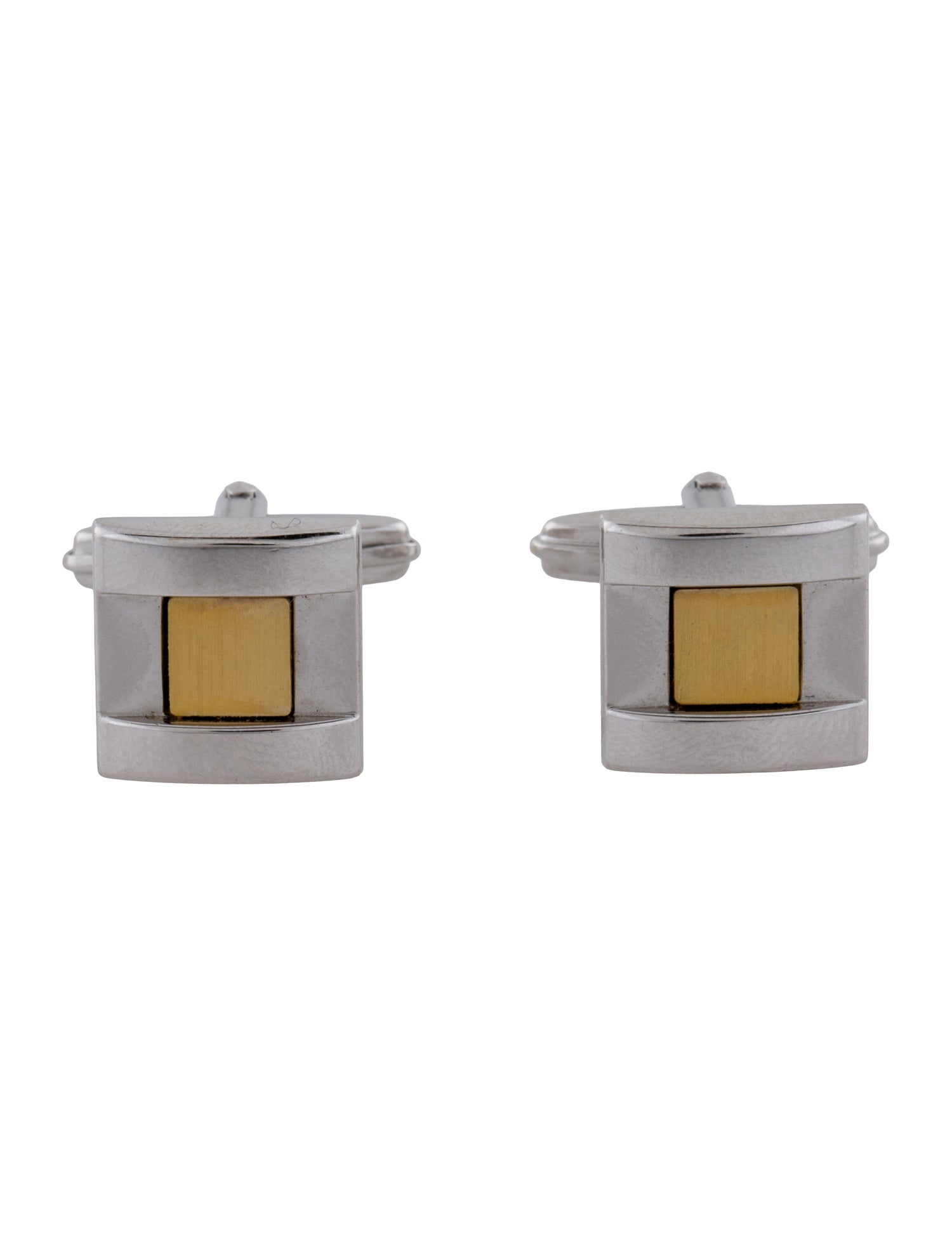 Lanvin Two-Tone Cufflinks & Tie Bar Set
