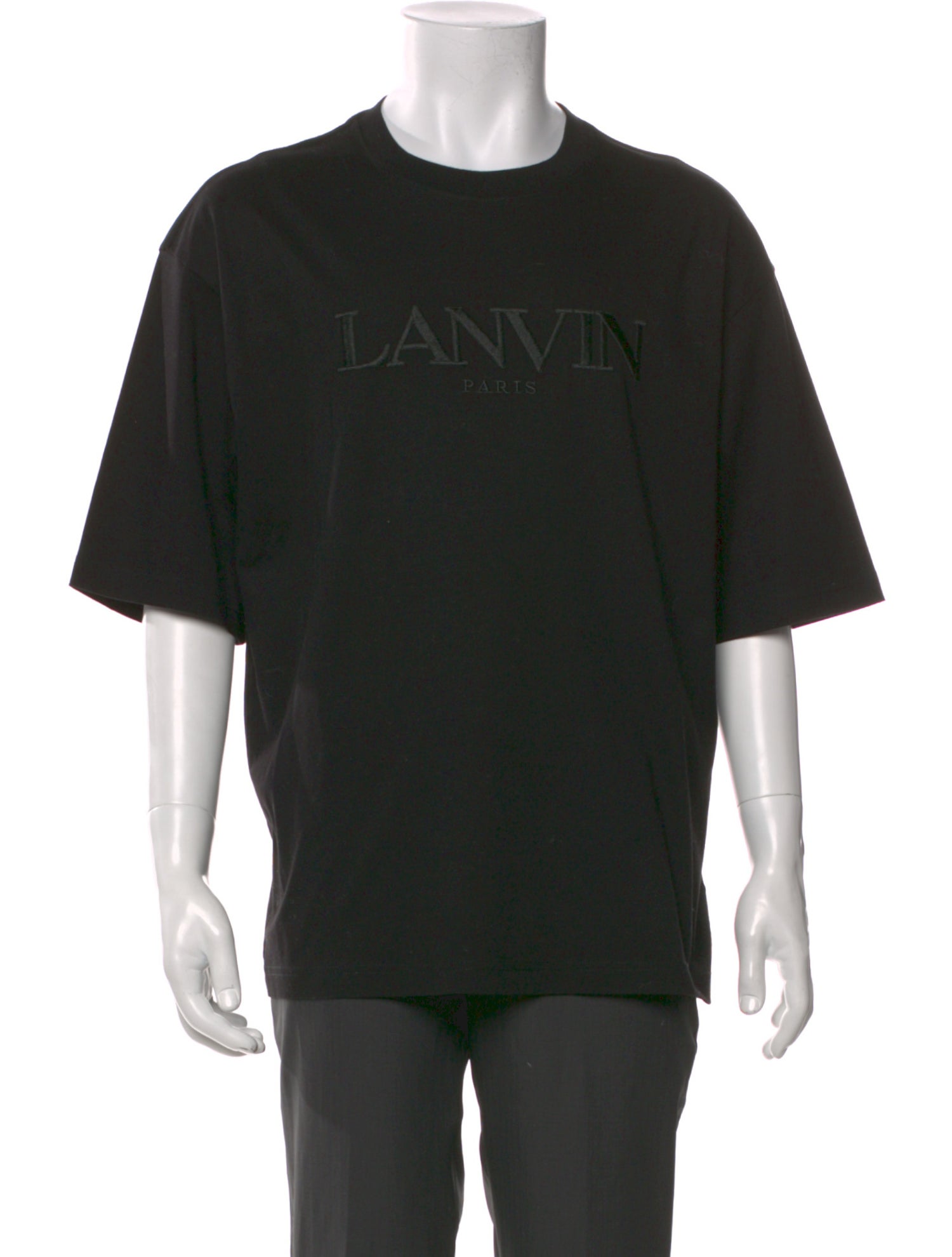 Lanvin Graphic Print Crew Neck T-Shirt