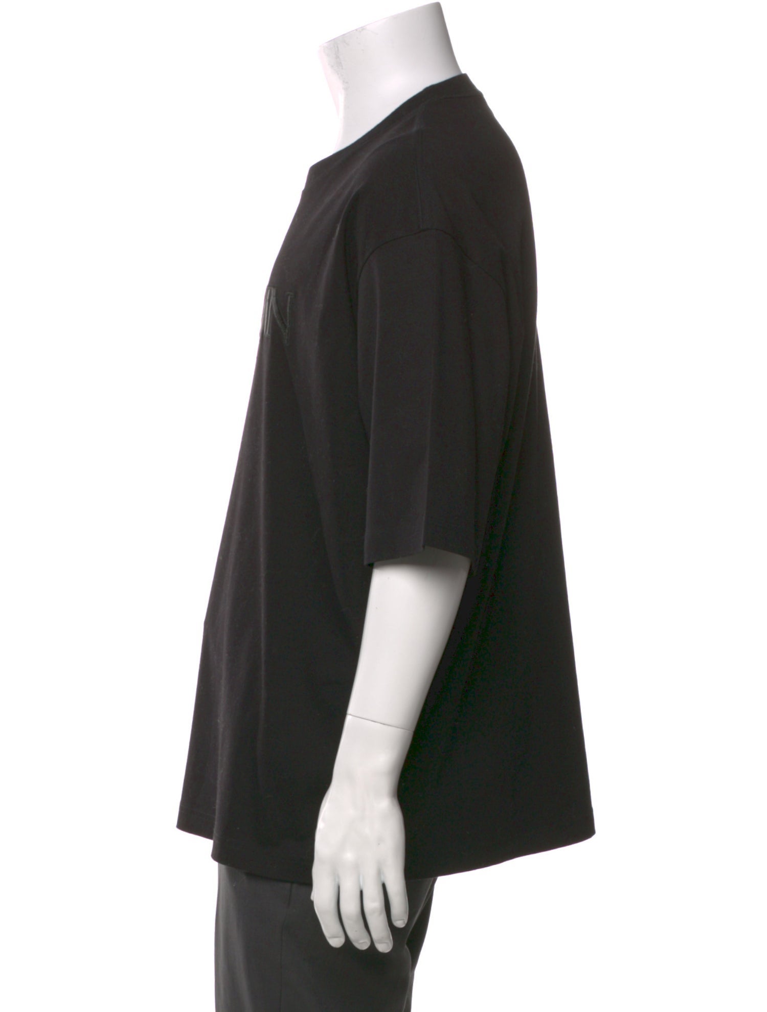 Lanvin Graphic Print Crew Neck T-Shirt