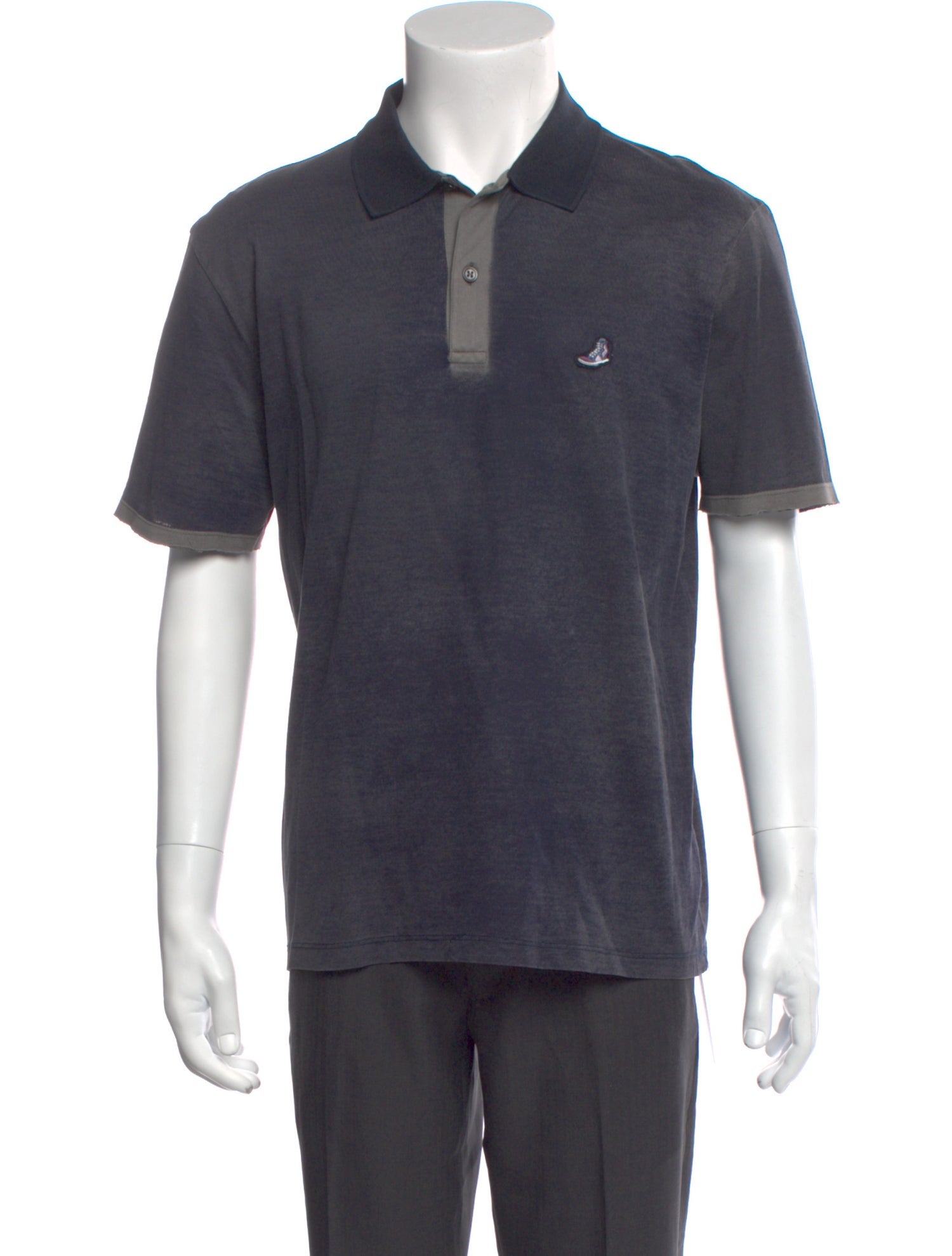 Lanvin Collar Short Sleeve Polo Shirt