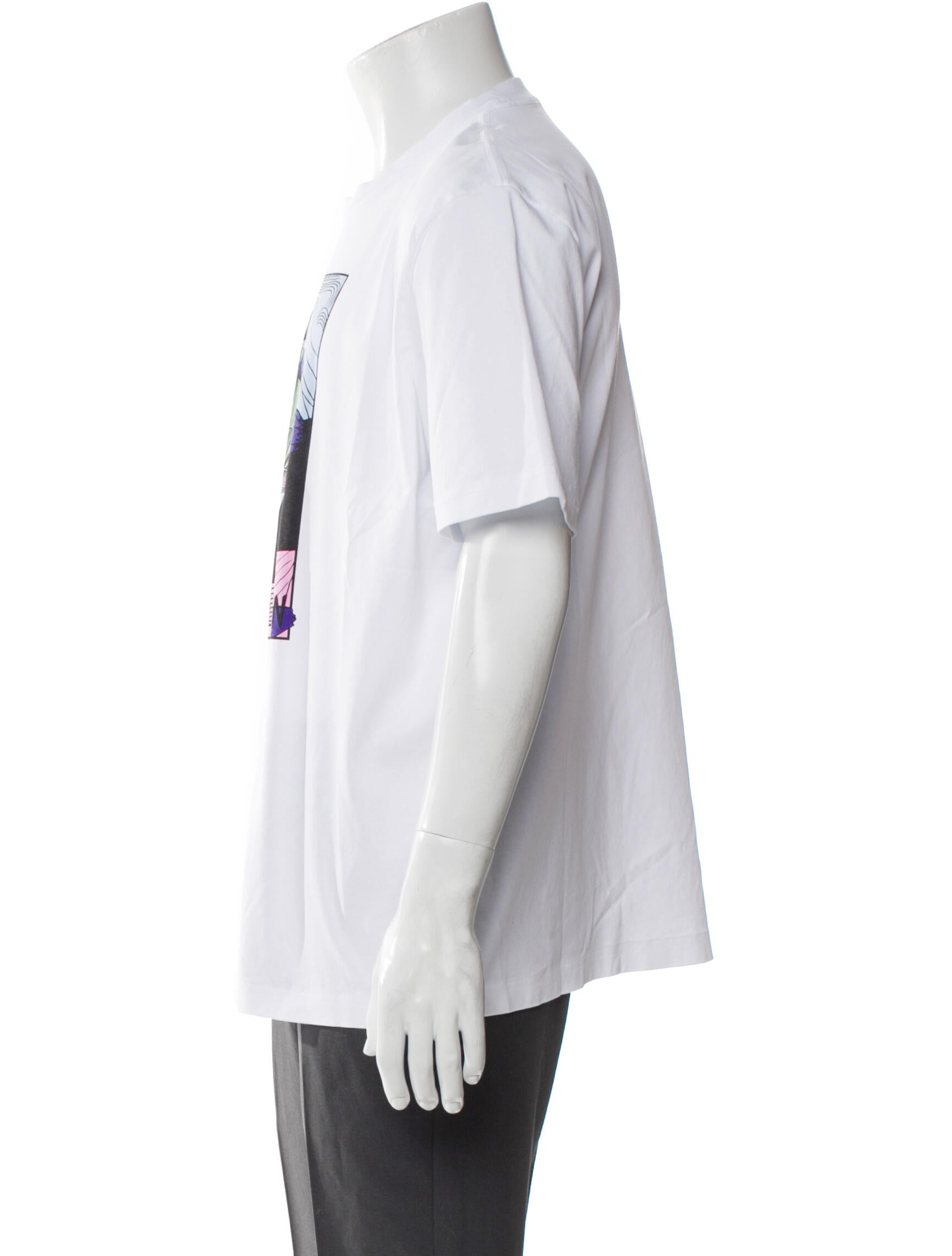 Lanvin Graphic Print Crew Neck T-Shirt