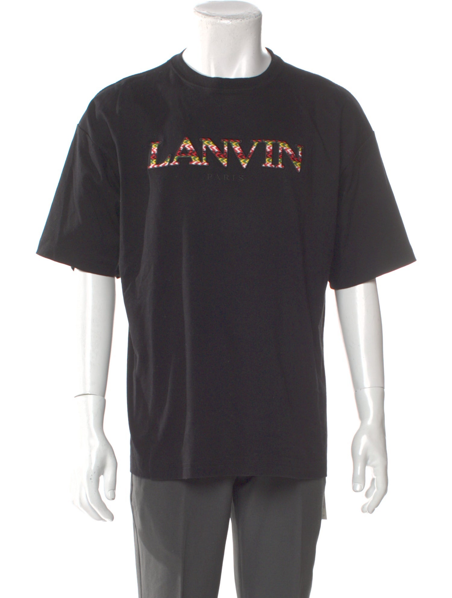 Lanvin Graphic Print Crew Neck T-Shirt