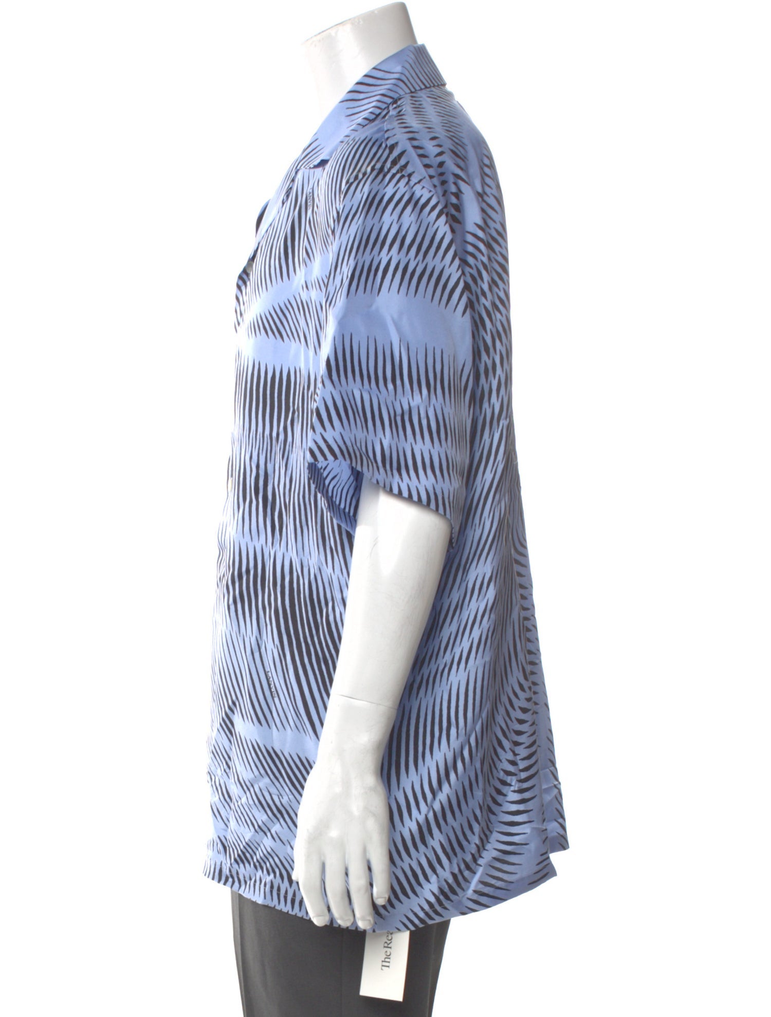 Lanvin Silk Striped Shirt
