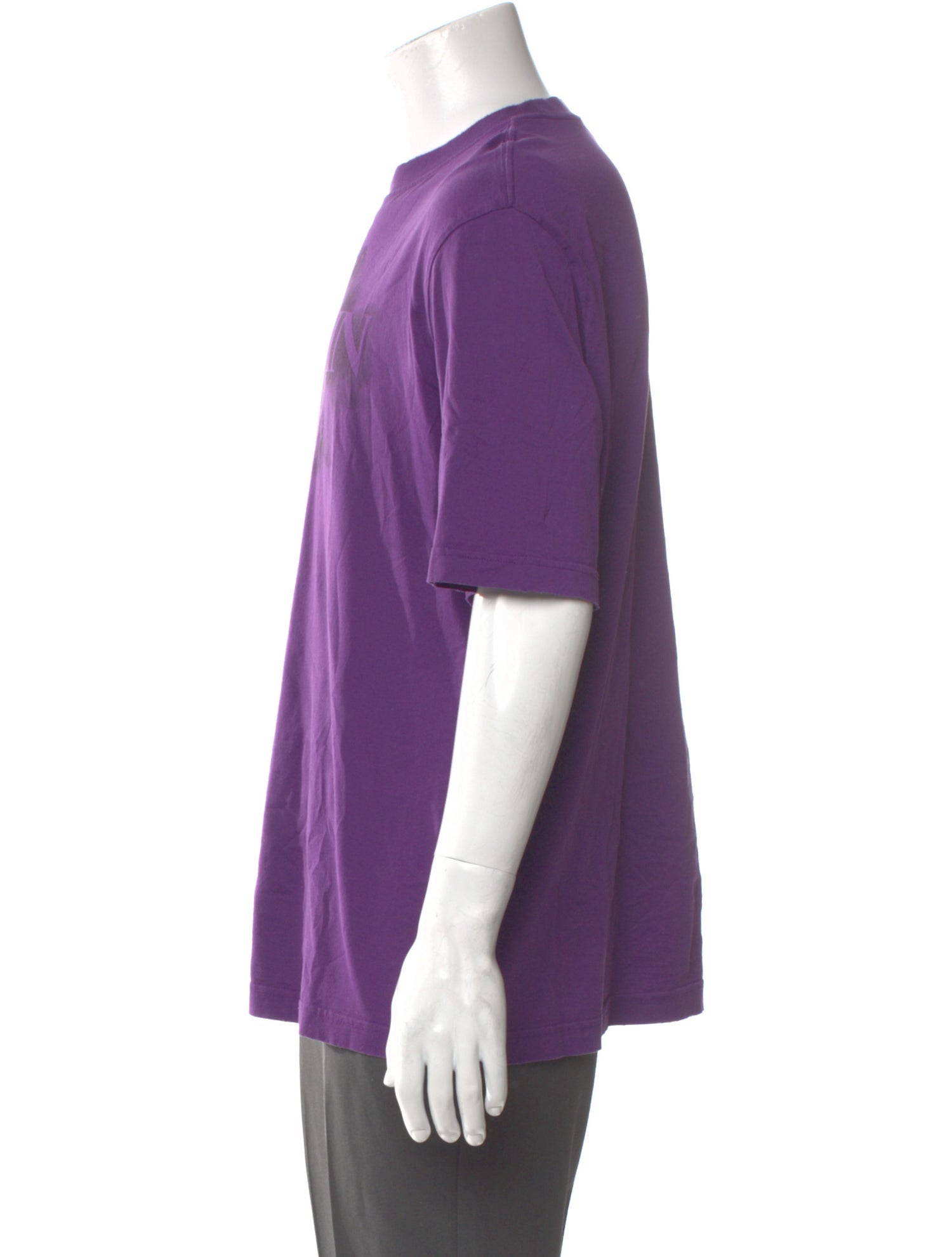 Lanvin Graphic Print Crew Neck T-Shirt