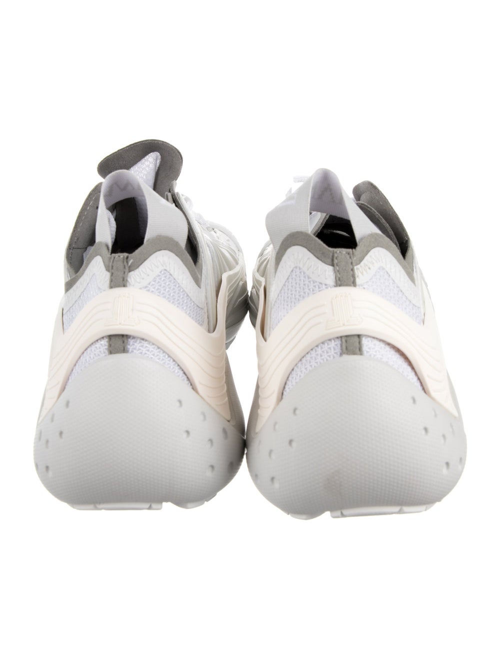 Lanvin Nylon Colorblock Pattern Chunky Sneakers - image 4