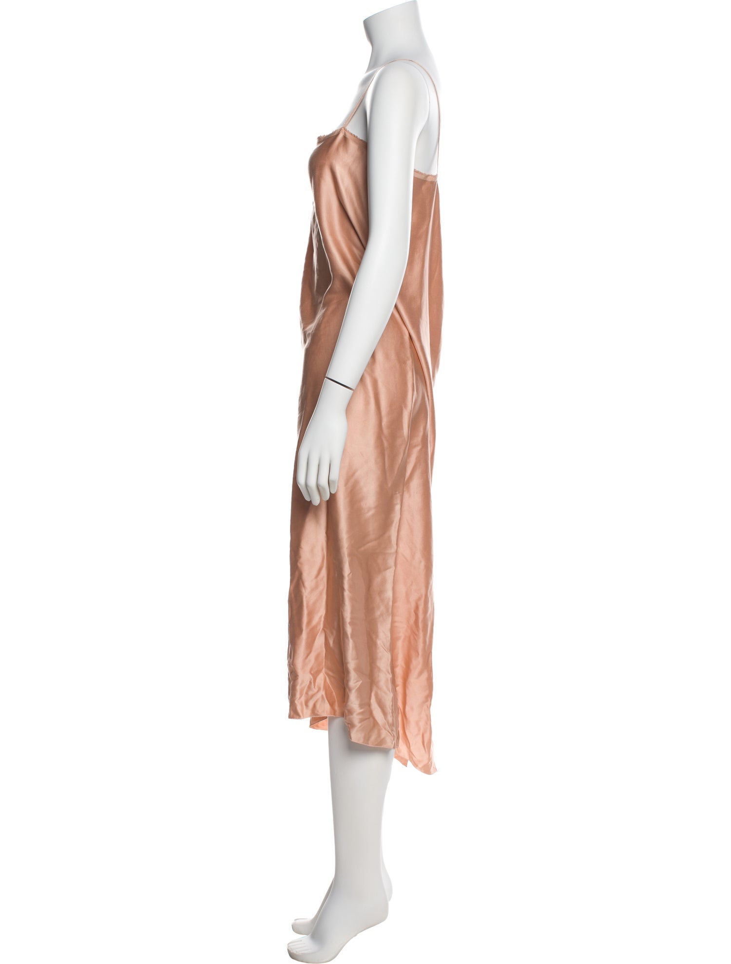Lanvin Silk Midi Length Dress