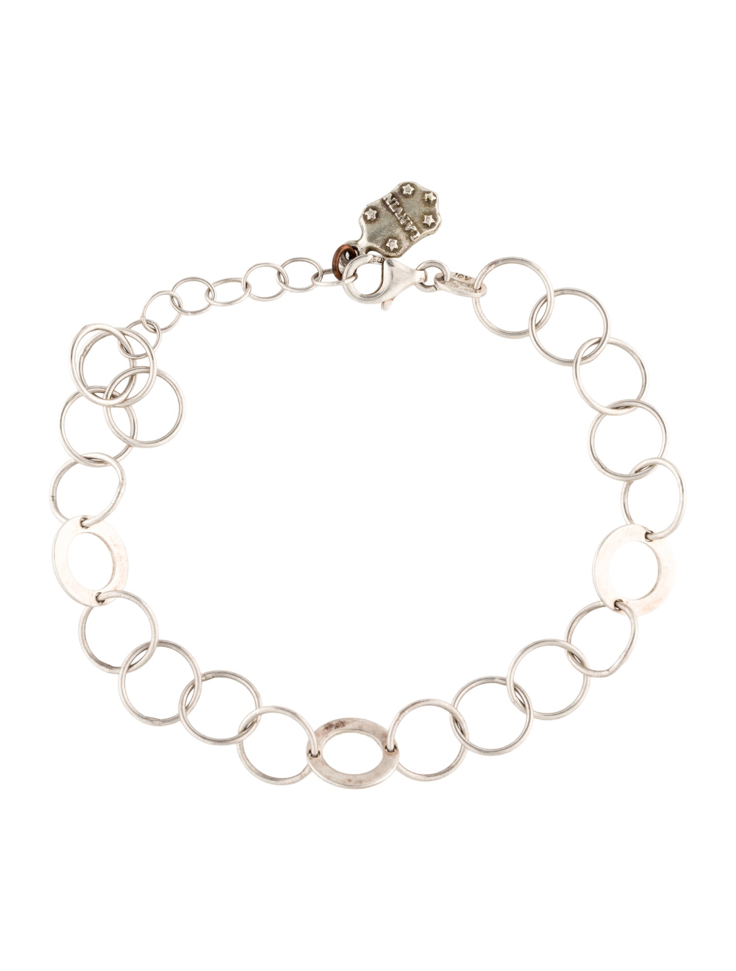 Lanvin Oval Link Charm Bracelet