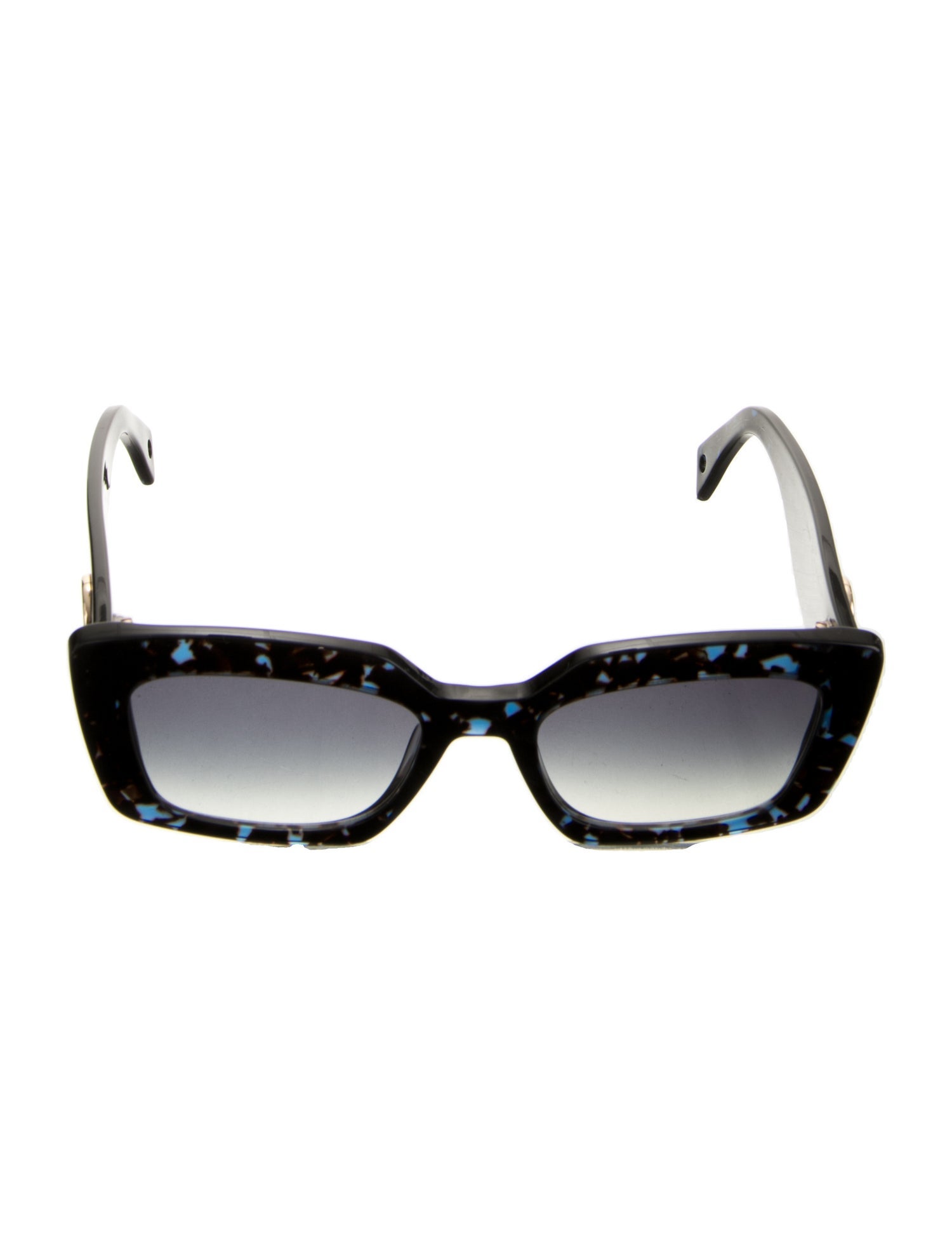 Lanvin Square Gradient Sunglasses