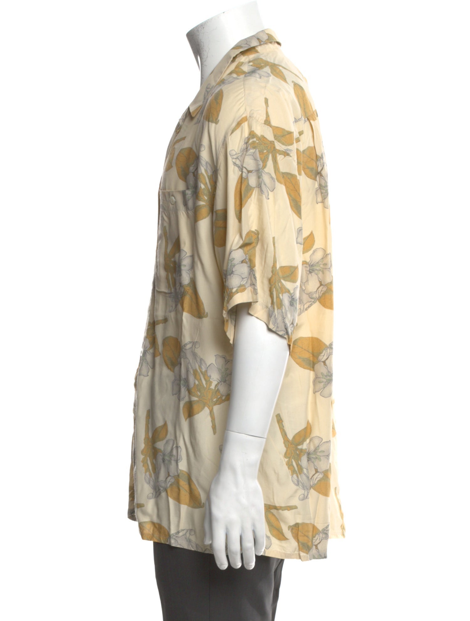 Lanvin Printed Short Sleeve Shirt