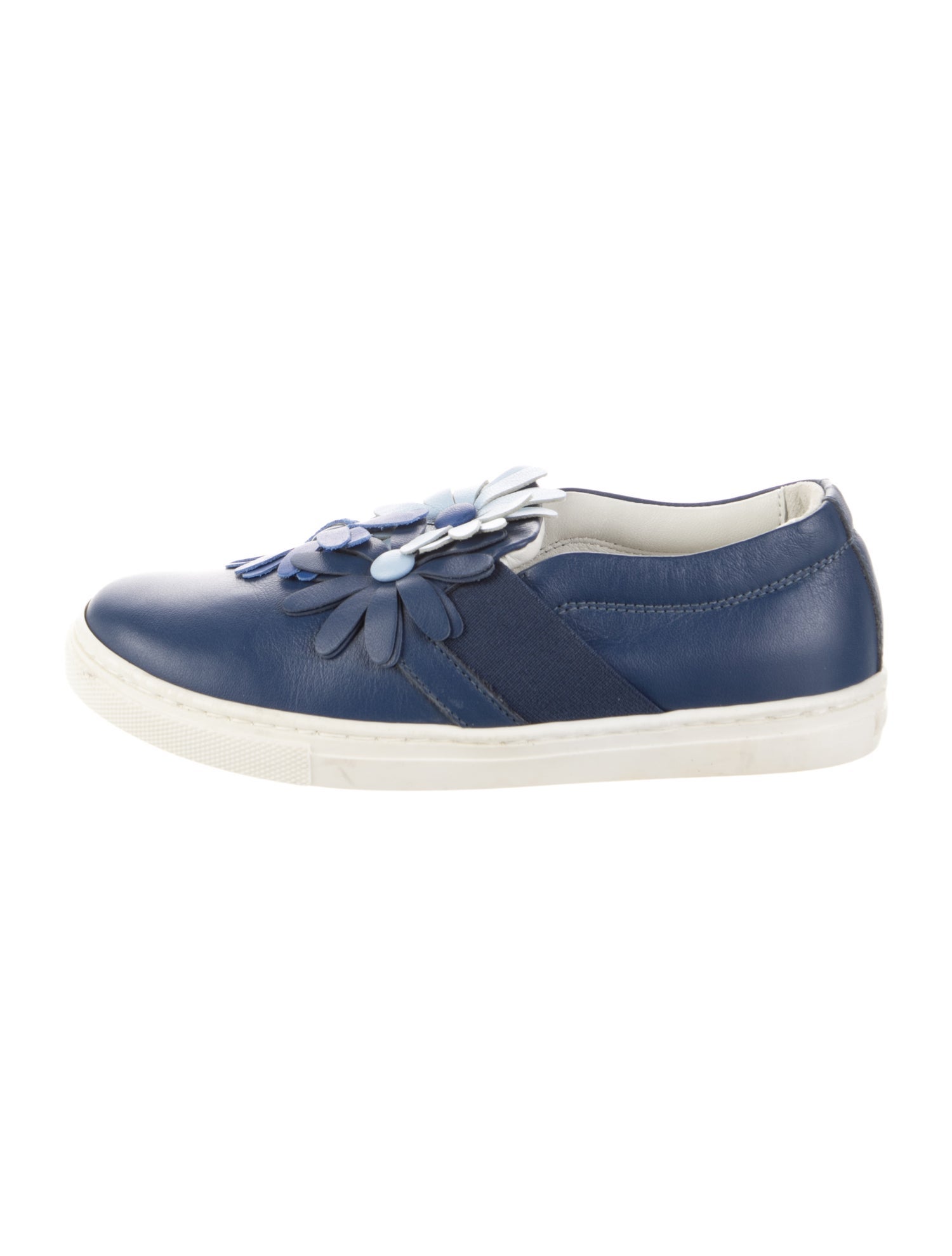 Lanvin Toddler Girls' Leather Slip-On Sneakers