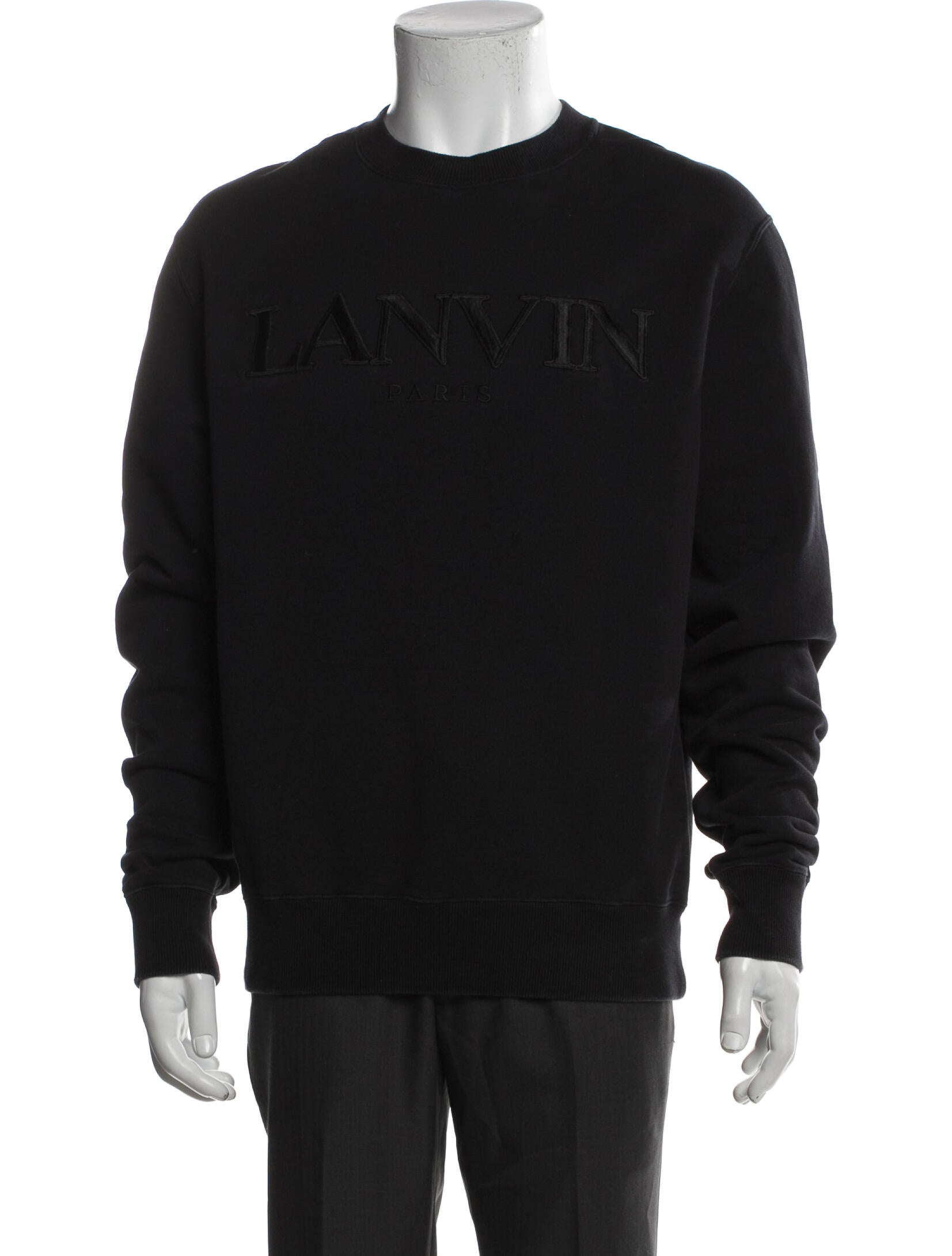 Lanvin Crew Neck Long Sleeve Pullover