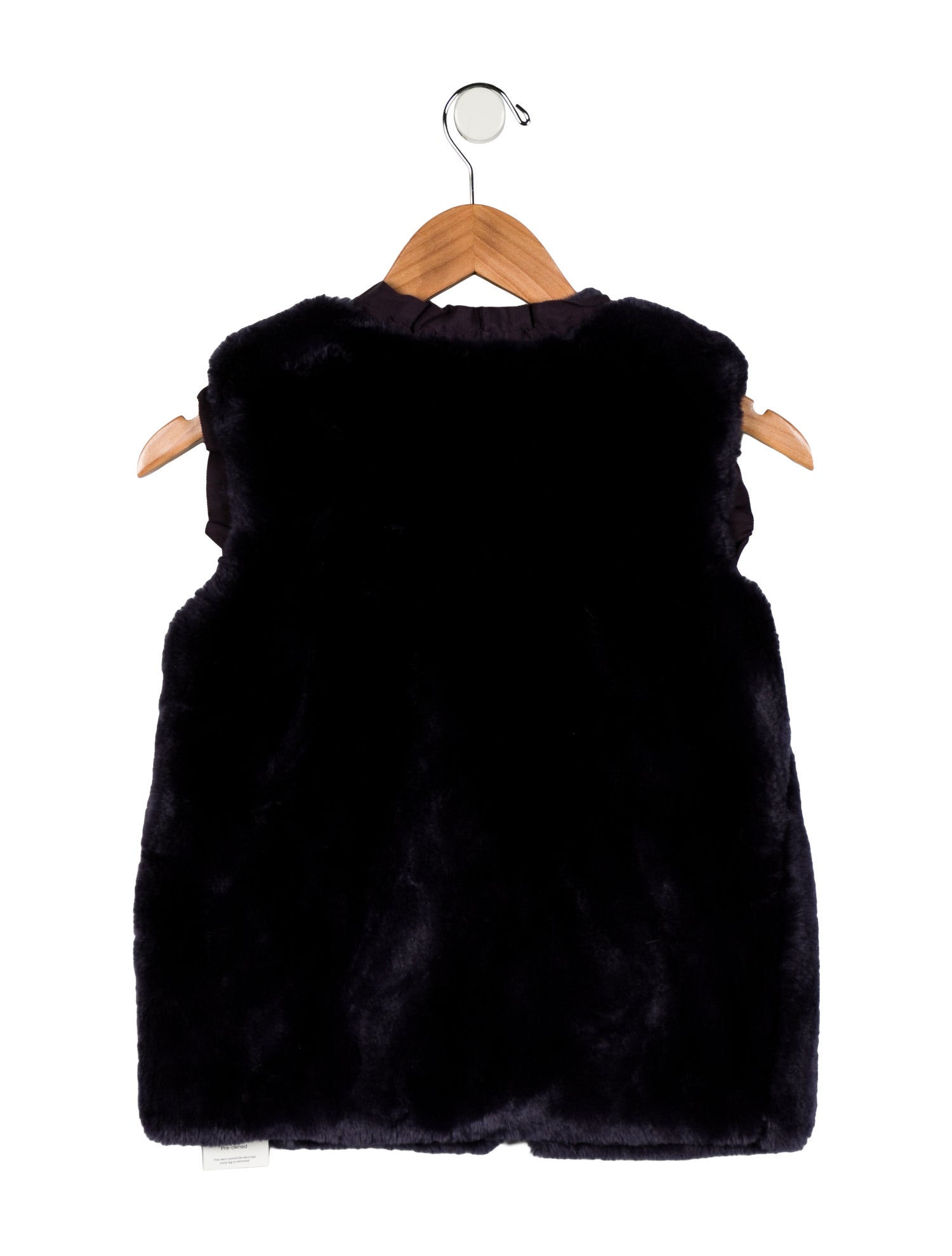 Lanvin Girls' Faux Fur Vest