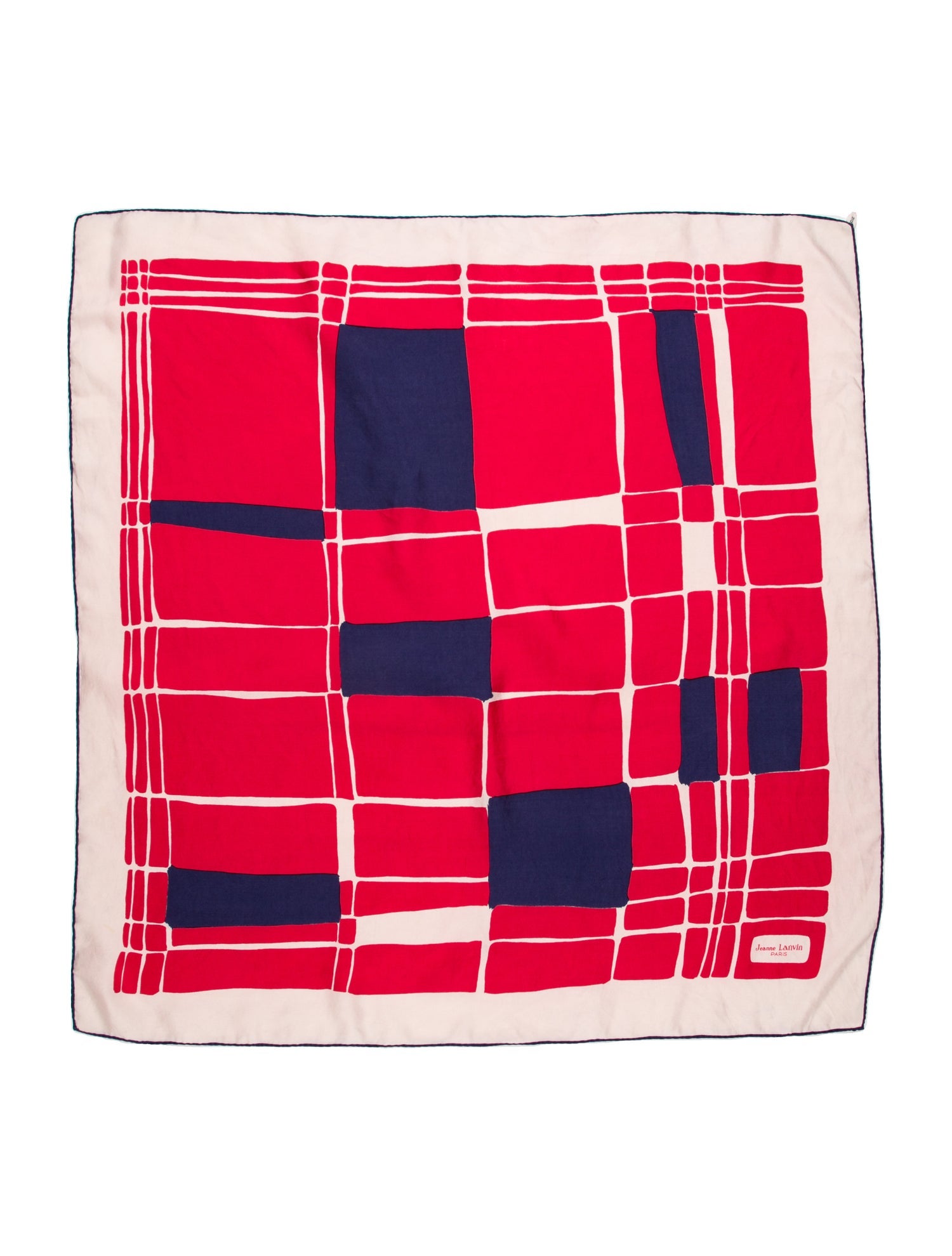 Lanvin Silk Printed Scarf