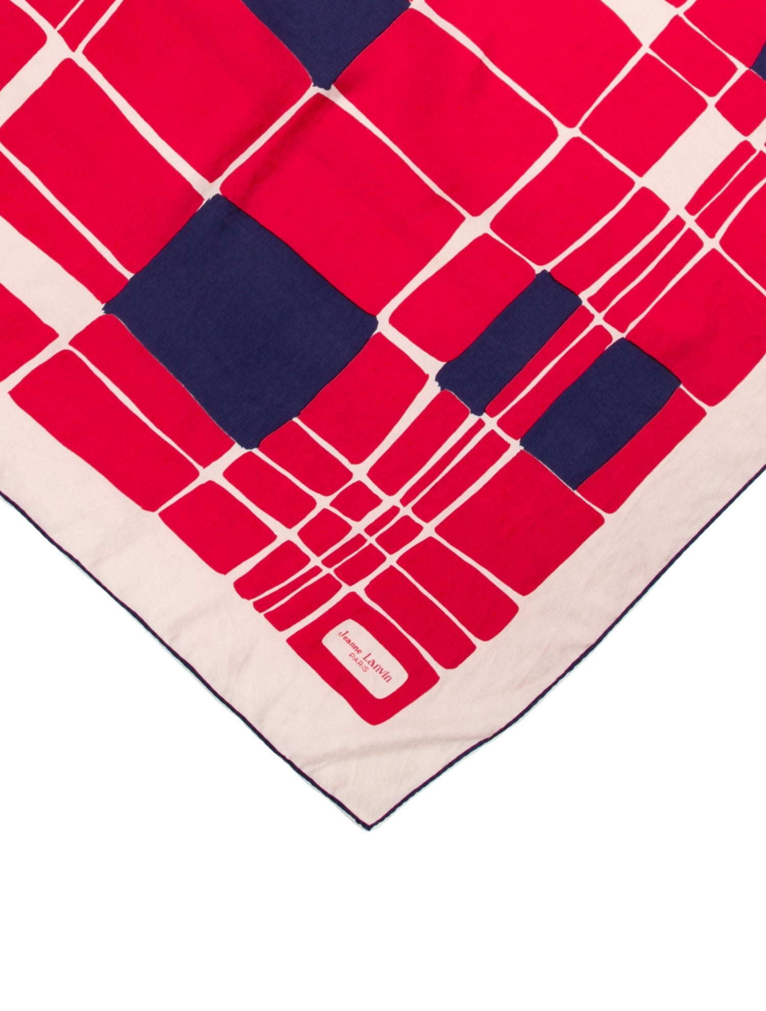 Lanvin Silk Printed Scarf