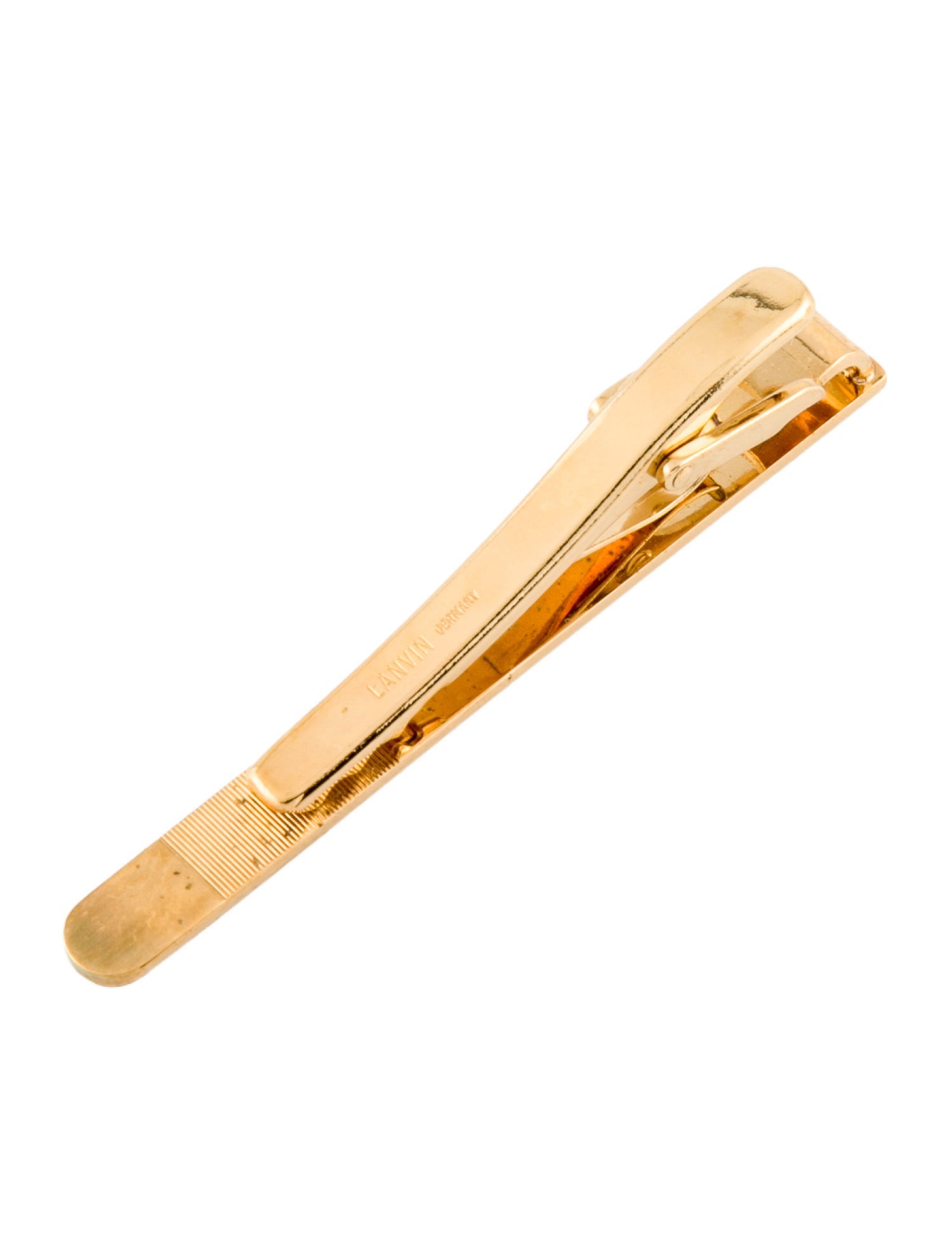 Lanvin Resin Tie Clip