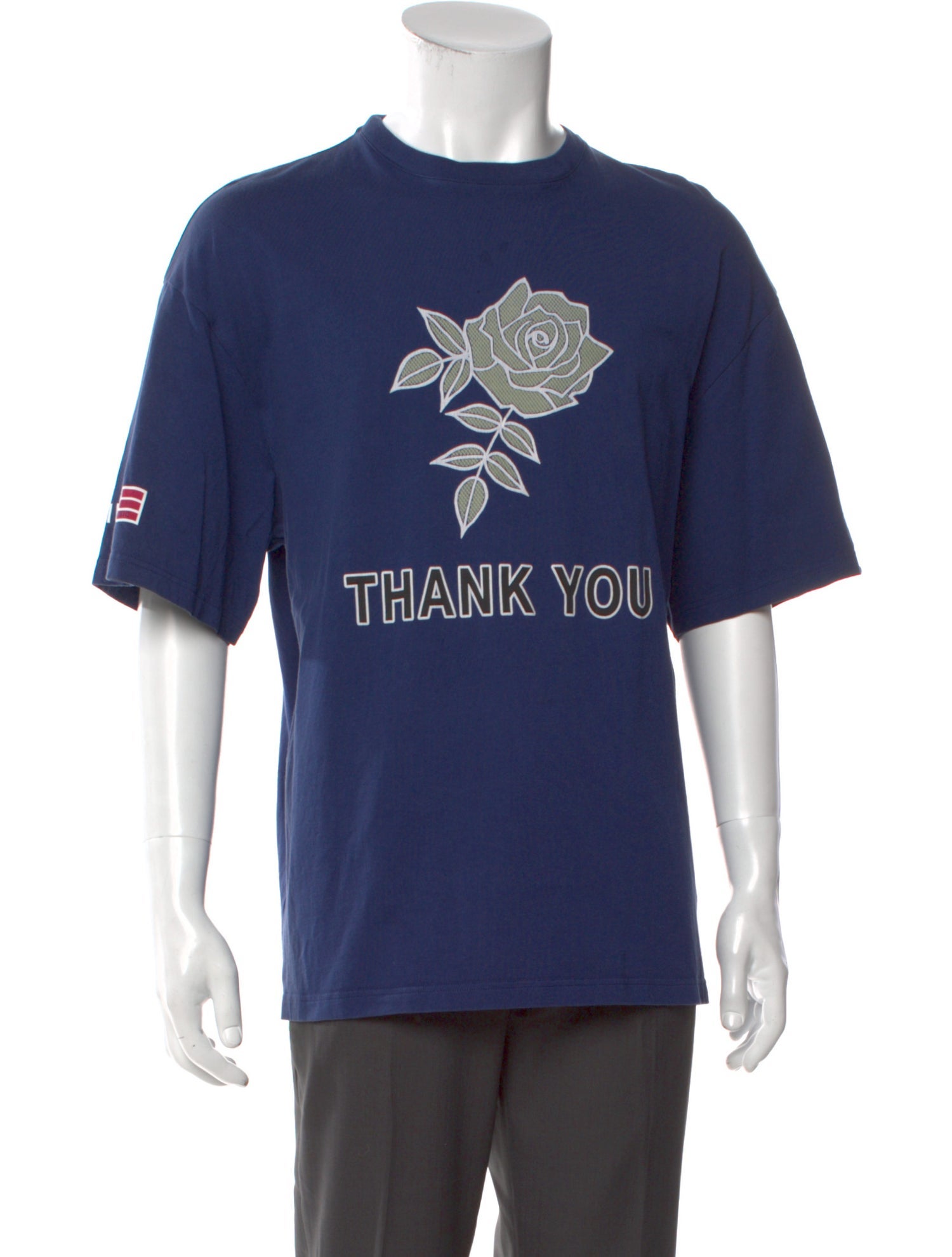 Lanvin Graphic Print Crew Neck T-Shirt