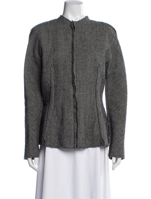 Lanvin Wool Tweed Pattern Jacket