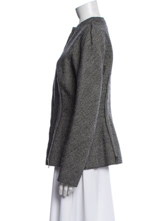 Lanvin Wool Tweed Pattern Jacket