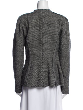 Lanvin Wool Tweed Pattern Jacket