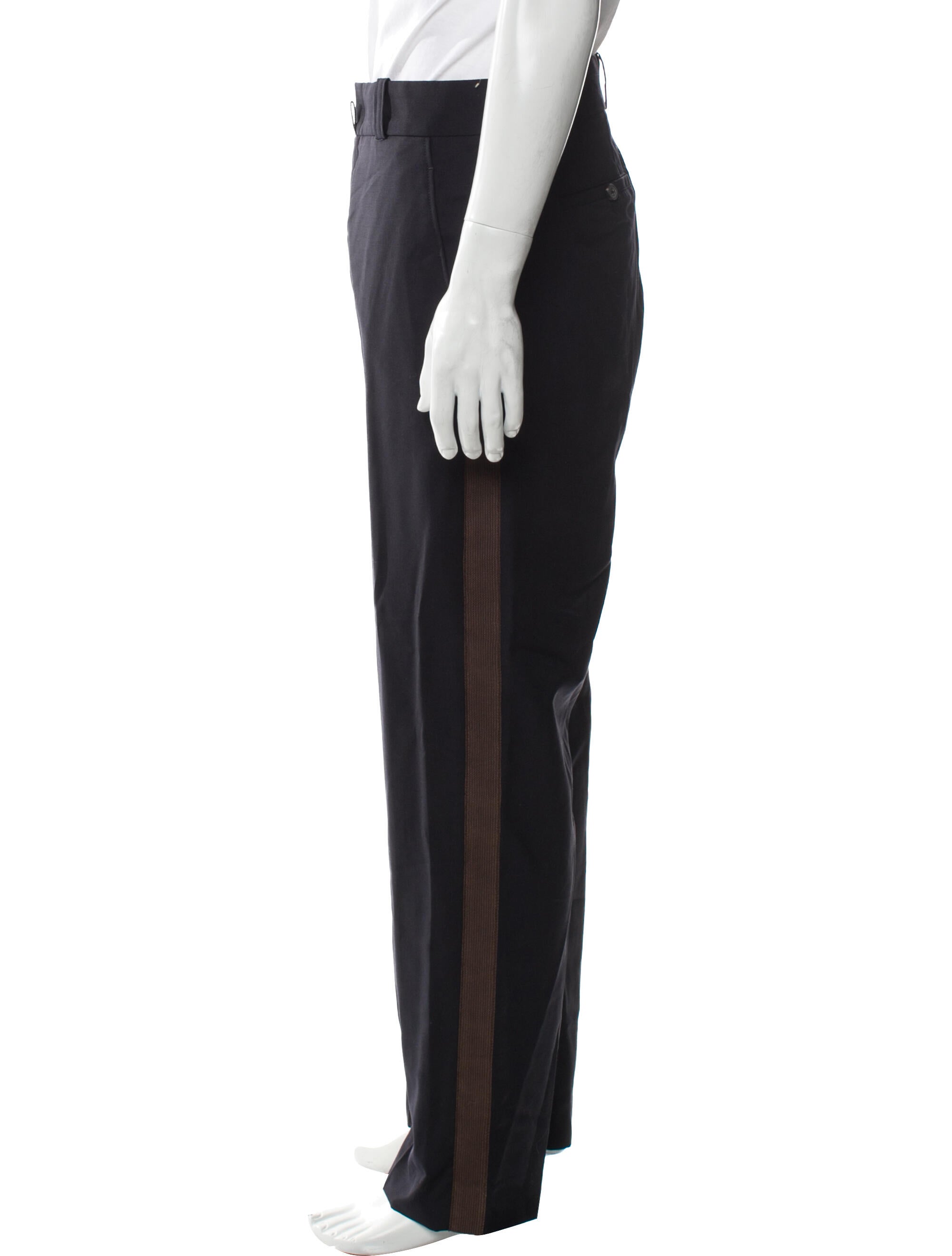 Lanvin Virgin Wool Dress Pants