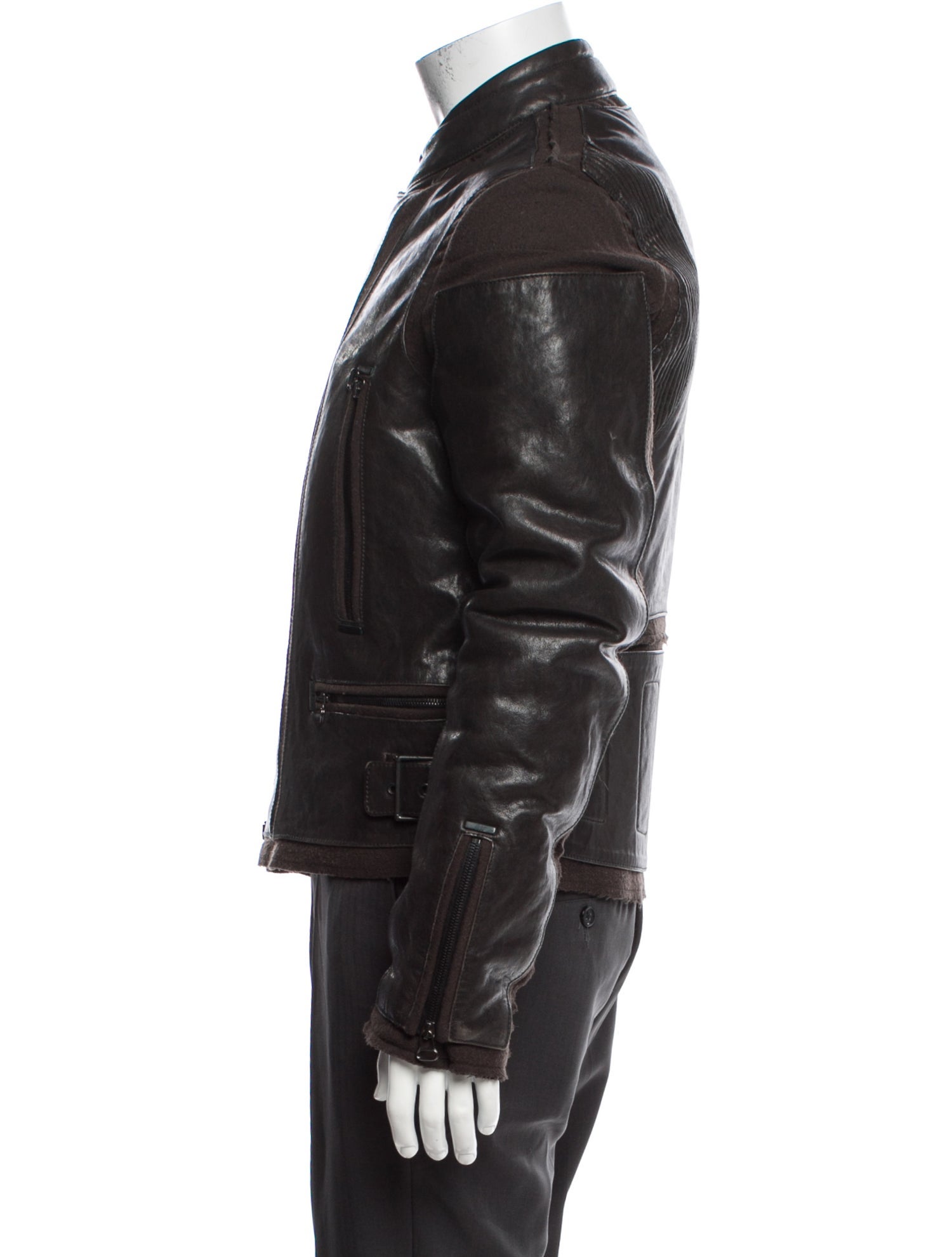 Lanvin Lambskin Moto Jacket