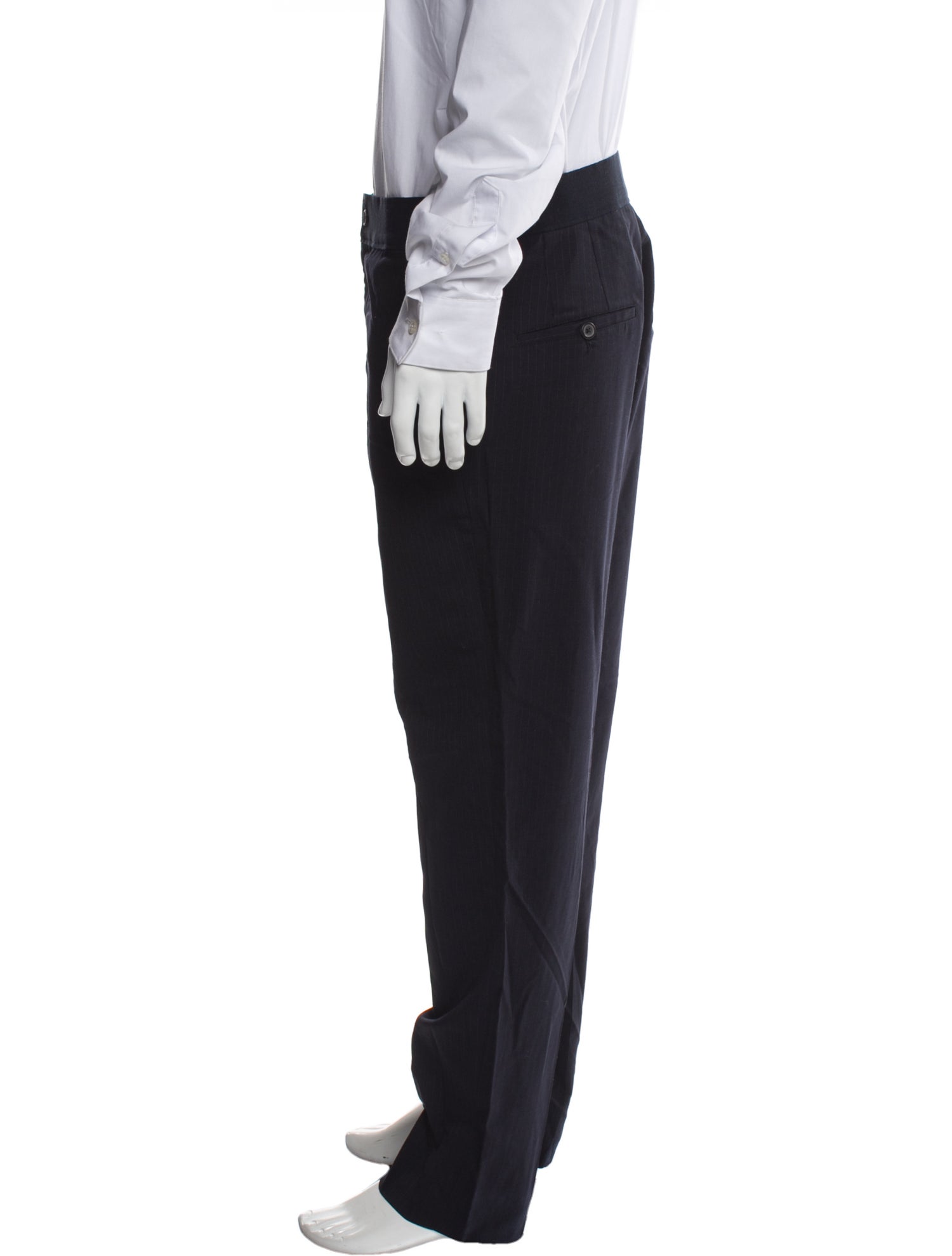 Lanvin Virgin Wool Dress Pants