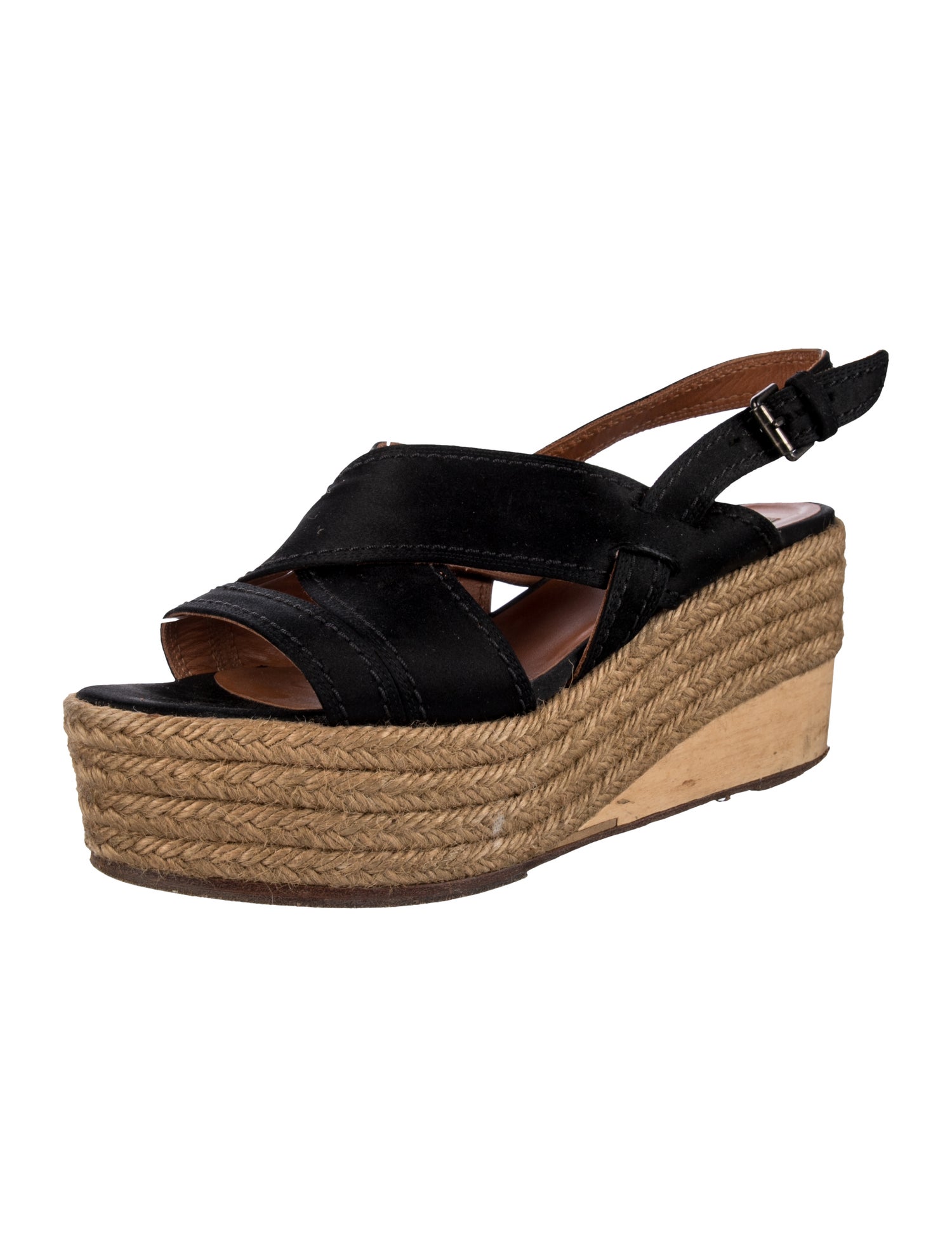 Lanvin Satin Espadrilles