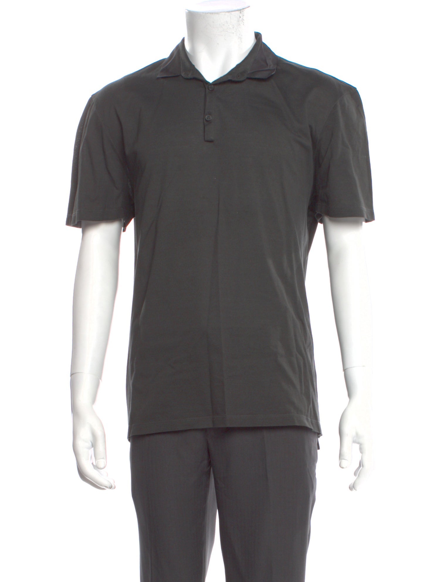 Lanvin Collar Short Sleeve Polo Shirt