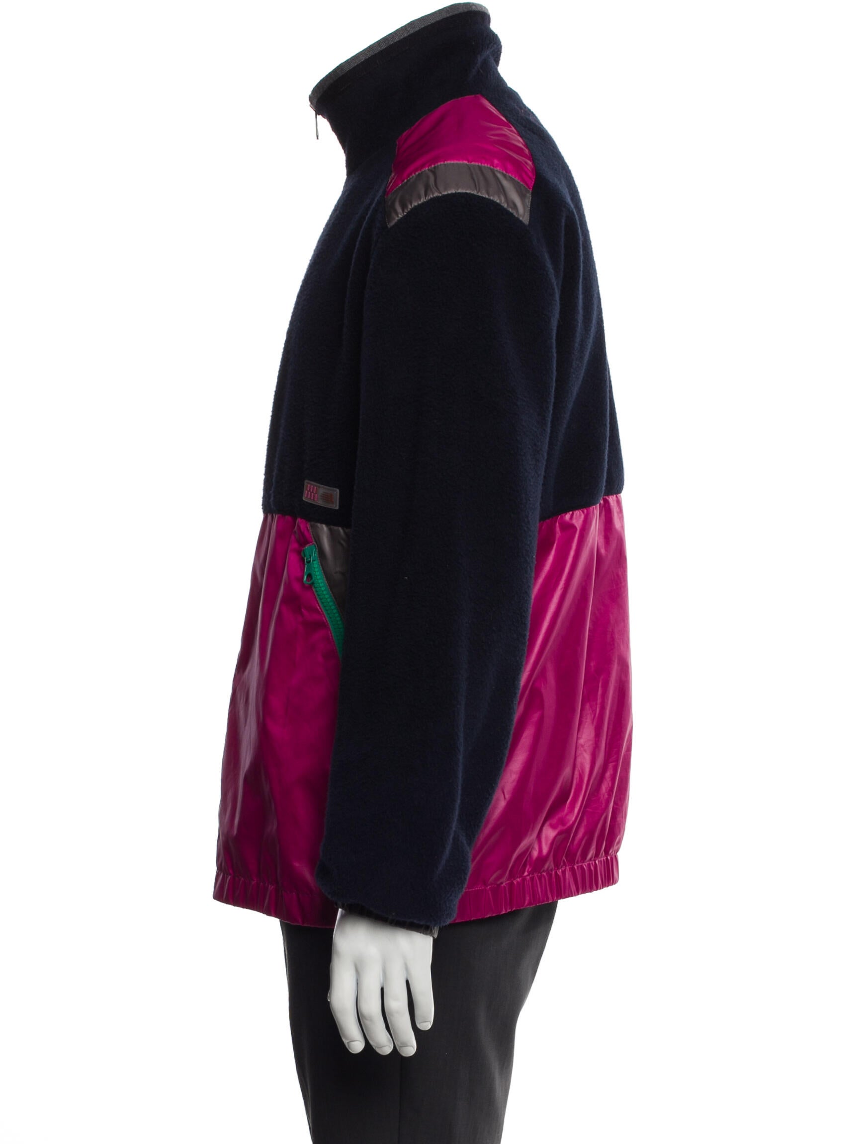 Lanvin Colorblock Pattern Windbreaker