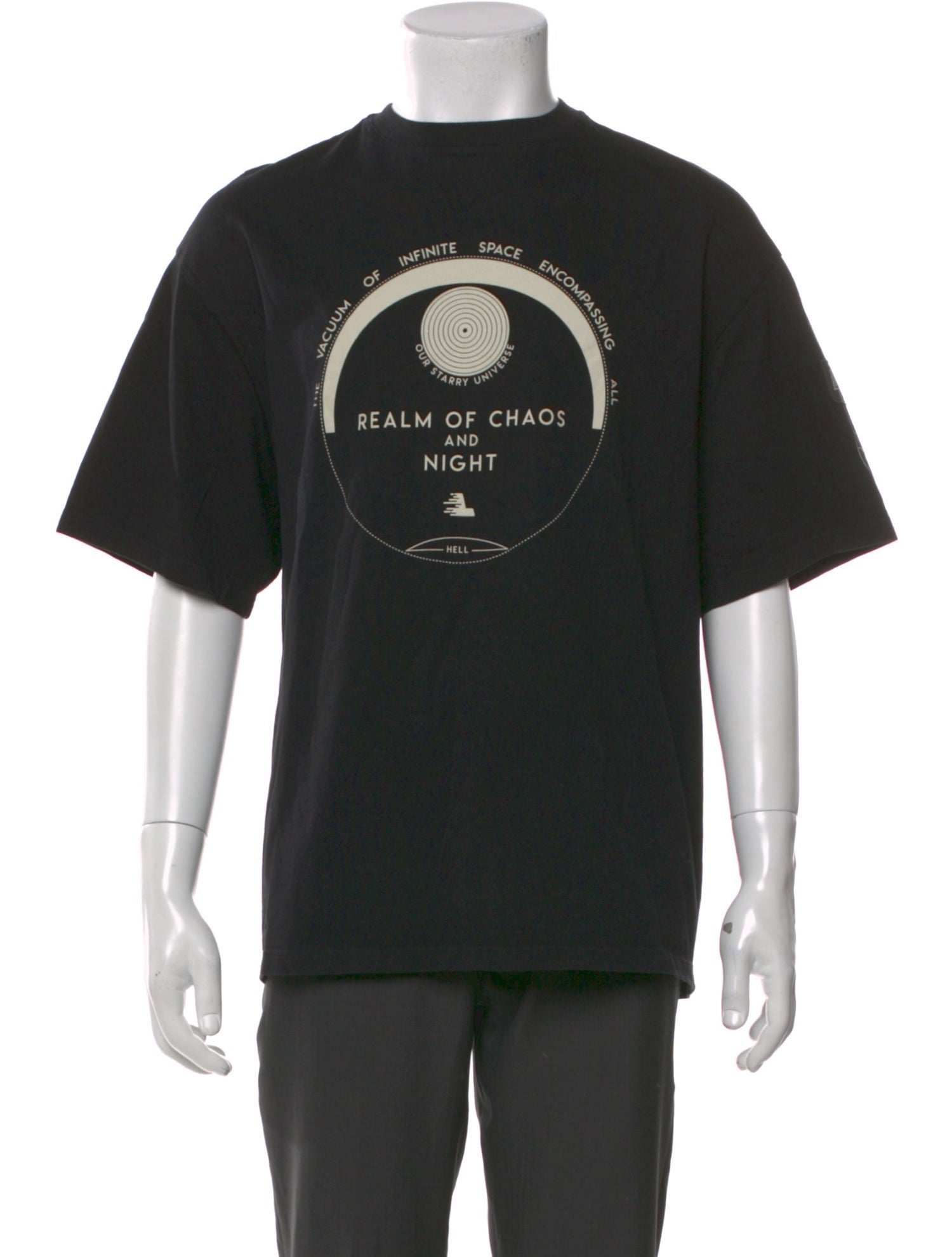 Lanvin Graphic Print Crew Neck T-Shirt